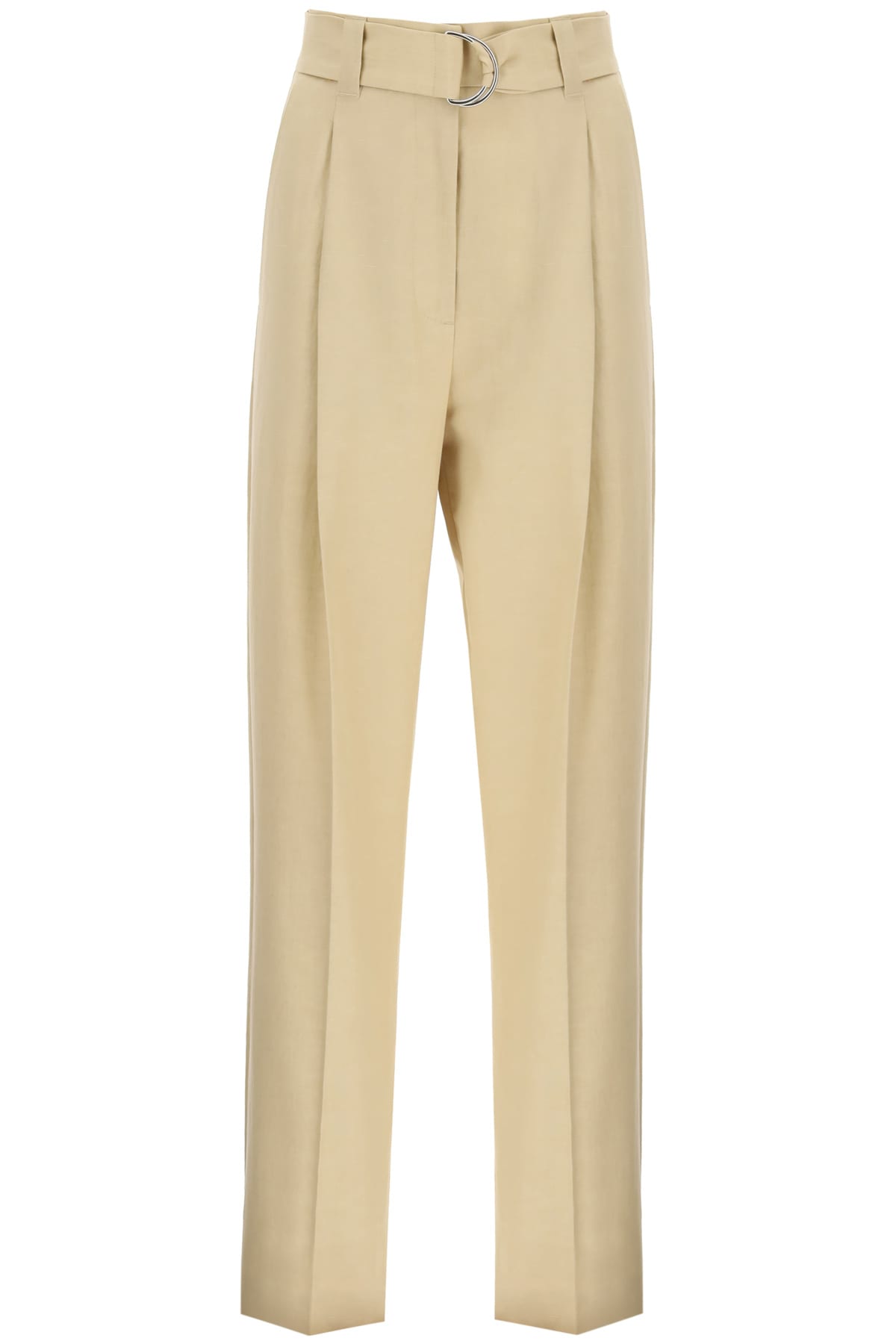 MSGM Belted Wide Leg Trousers