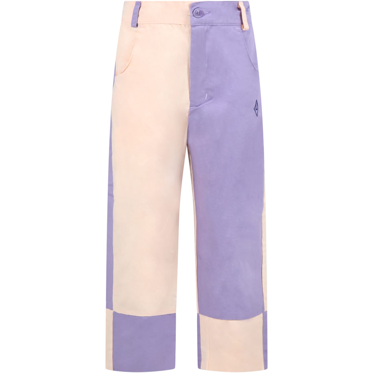 The Animals Observatory Multicolor Pants For Girl With Logo