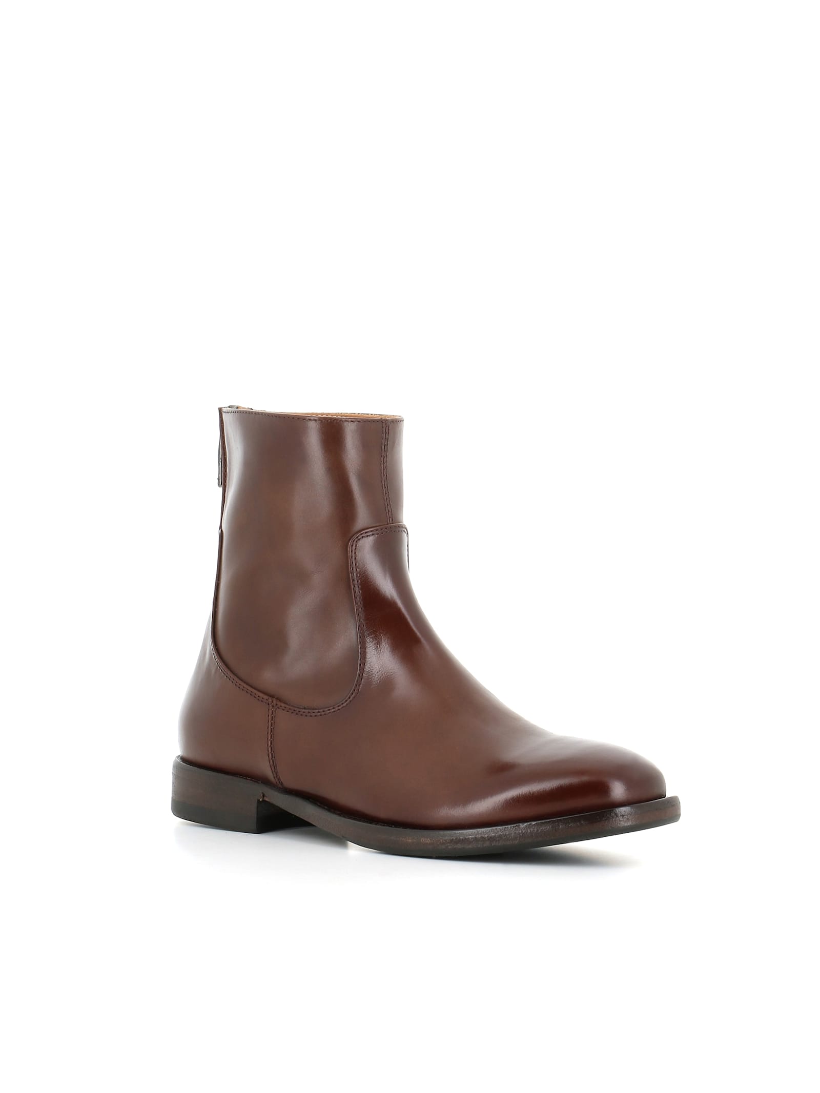 Shop Alberto Fasciani Ankle Boot Isabel 90028 In Brown