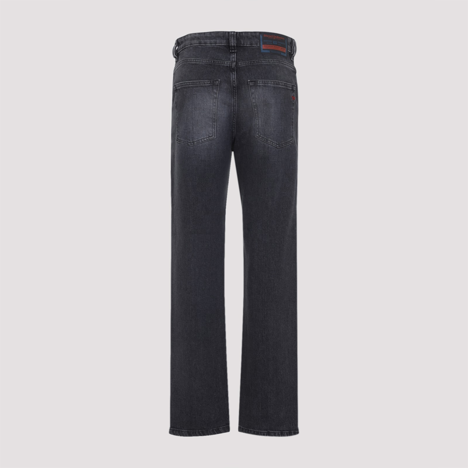 Diesel Black Denim Jeans In Black