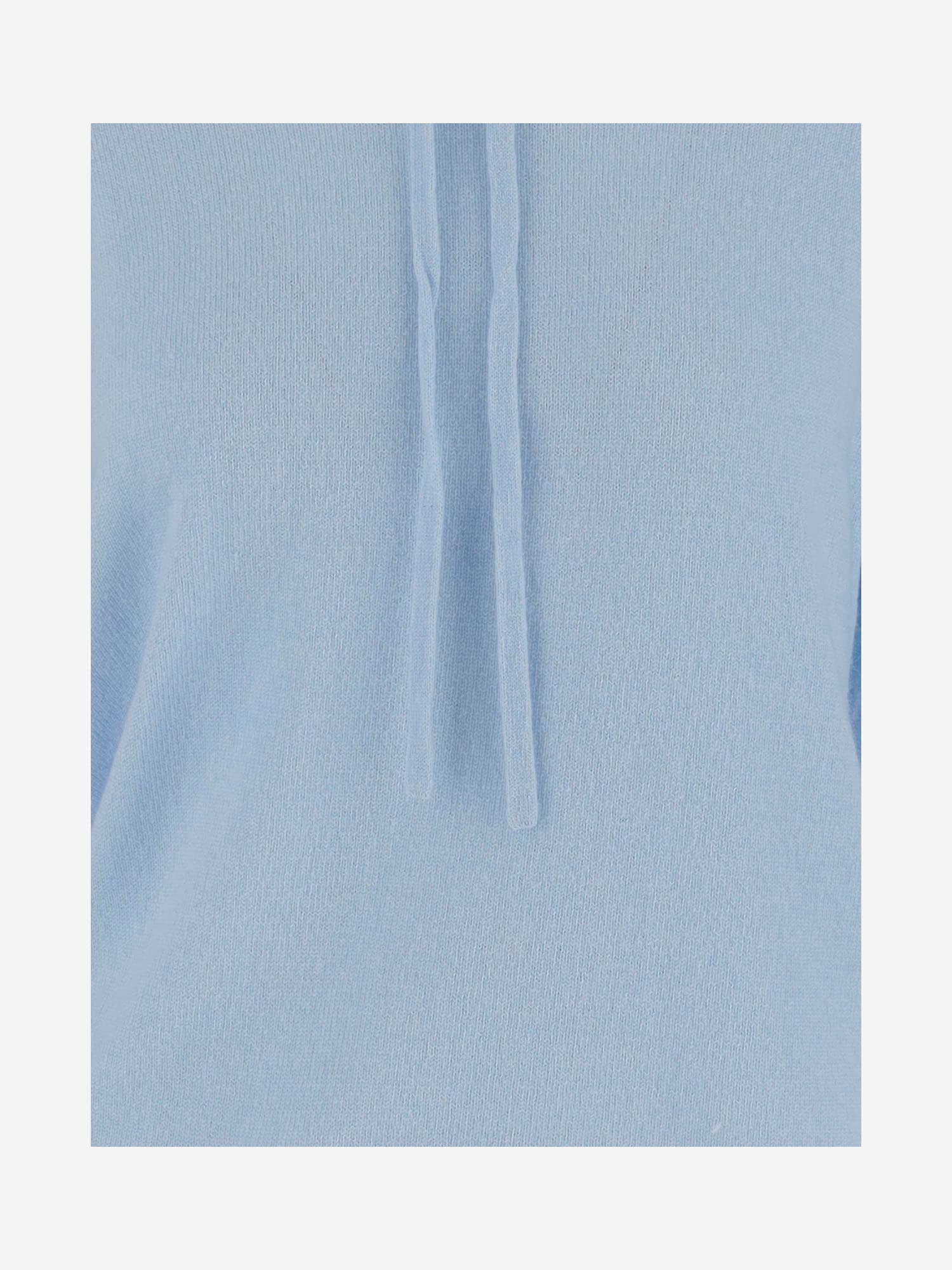 Shop Allude Wool And Cashmere Sweater In Blue