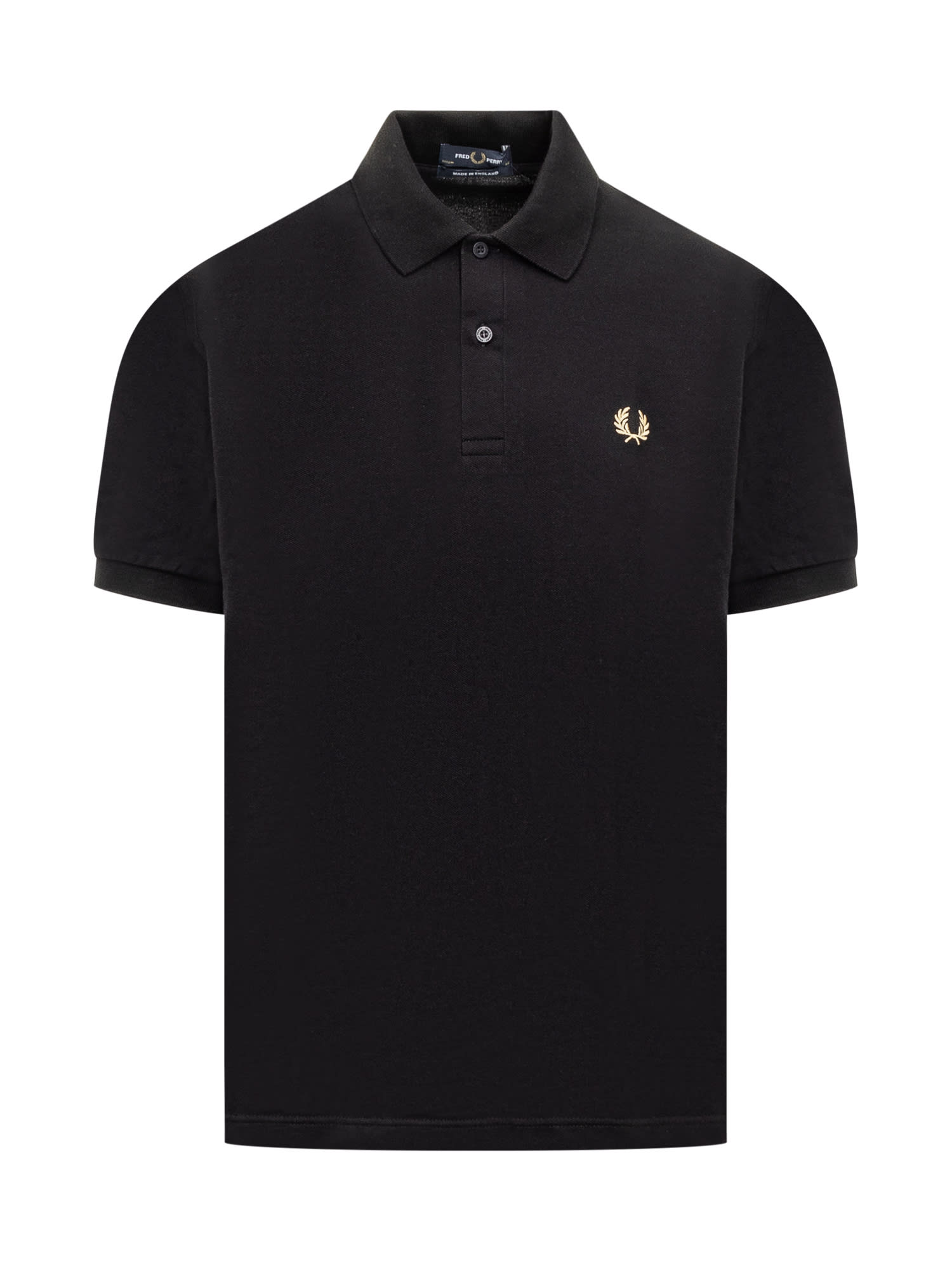 Fred Perry The Origina Polo Shirt In Black/champagne