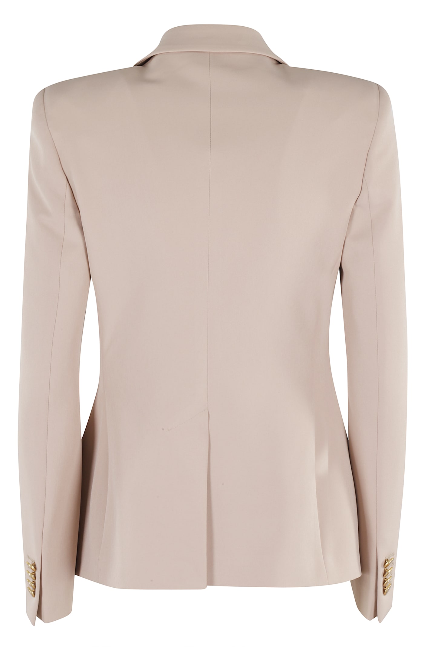 Tagliatore Double-breasted Tailored Blazer With Straight-leg Trousers In Nude