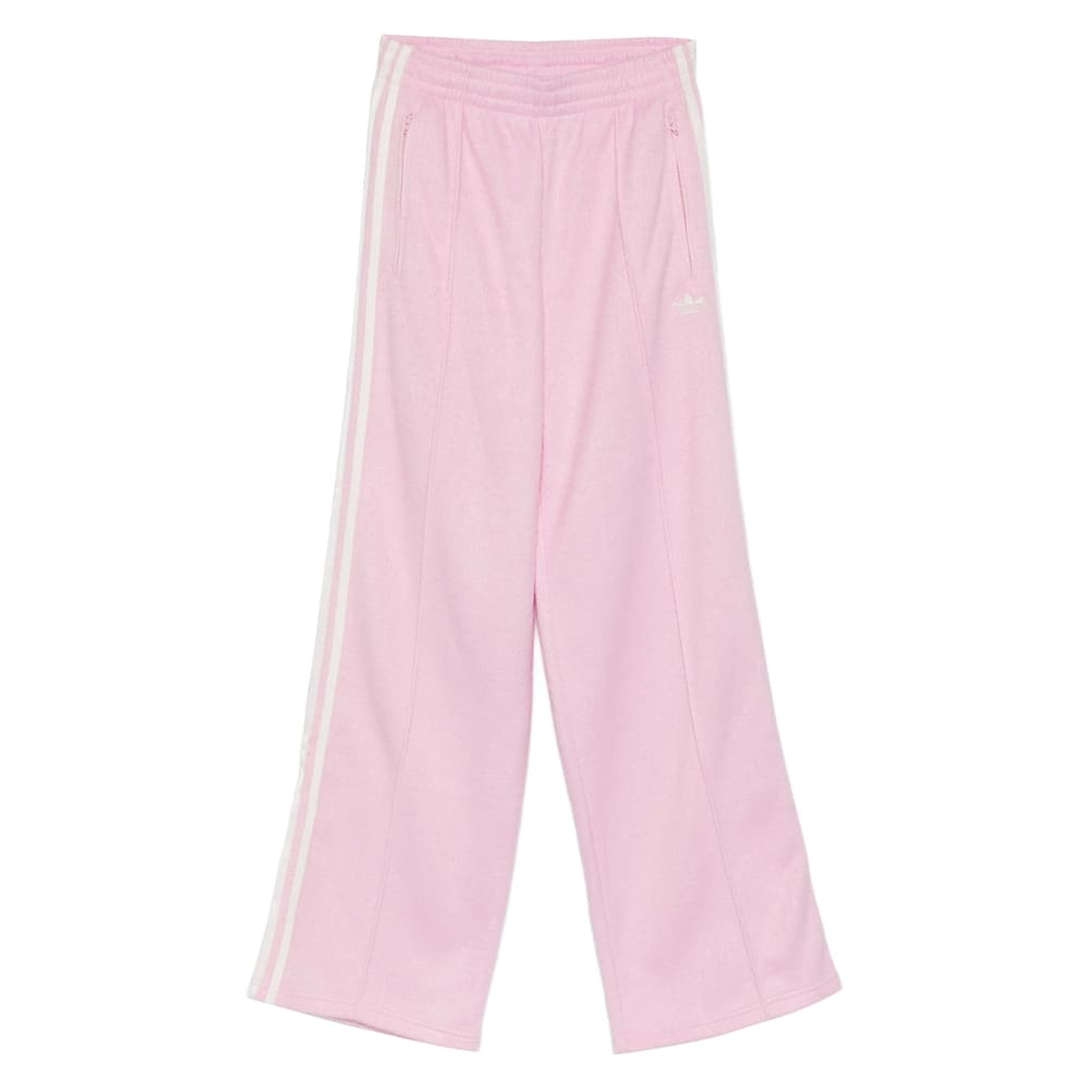 Adidas Originals Stripe Detail Trousers In Pink