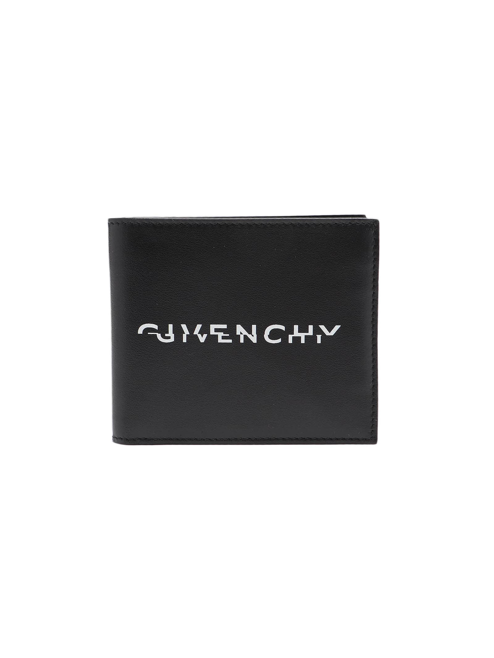 Givenchy Billfold 8cc Wallet In Black/white