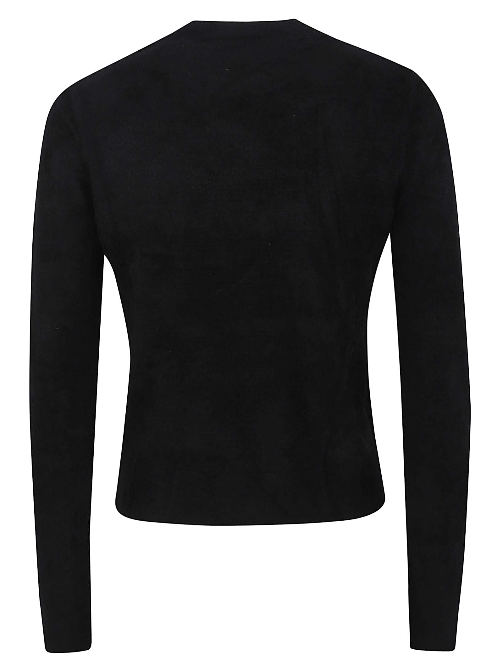 Diesel Soft And Comfortable Chenille Sweatshirt In Black