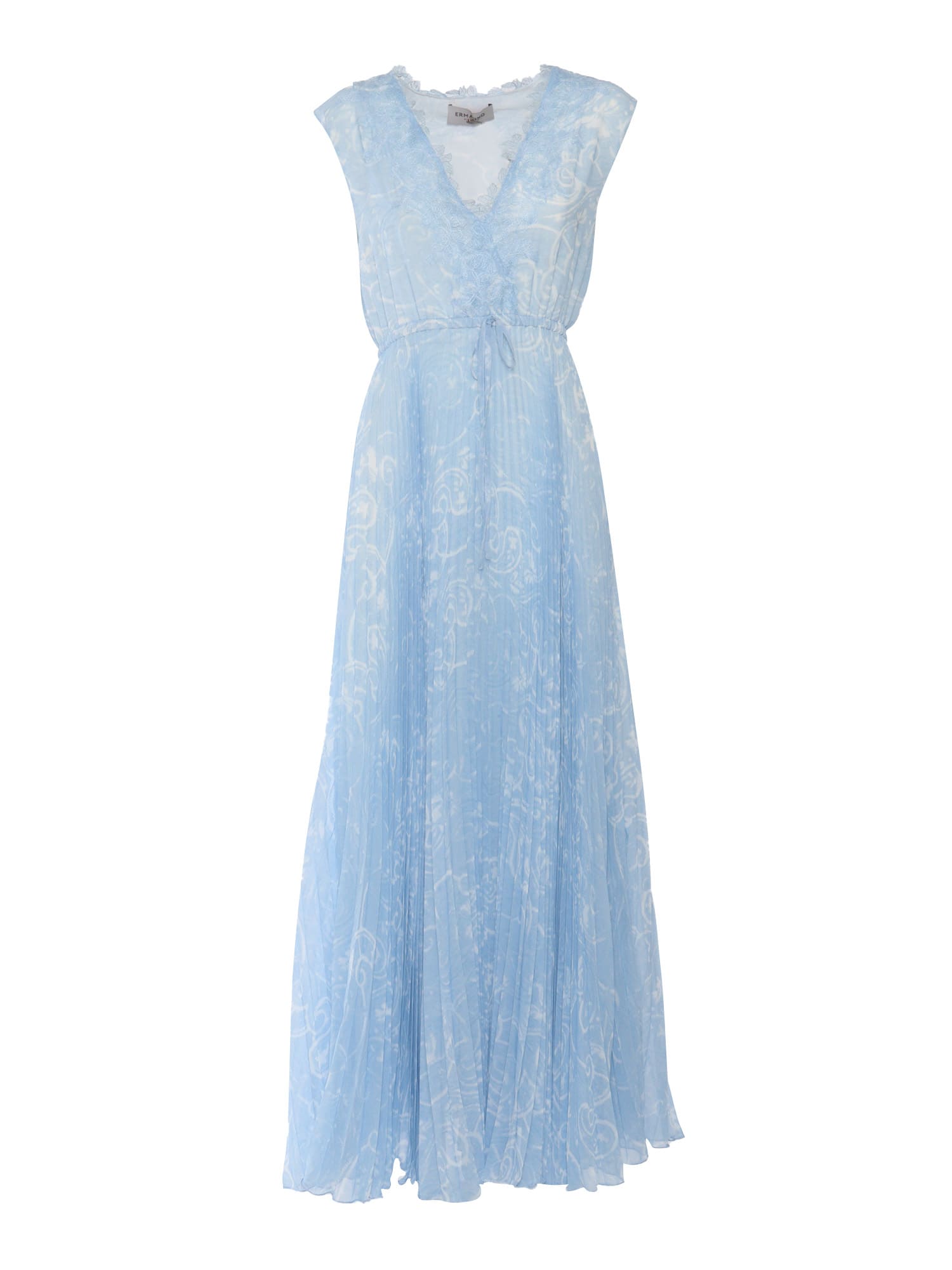 Long Light Blue Dress