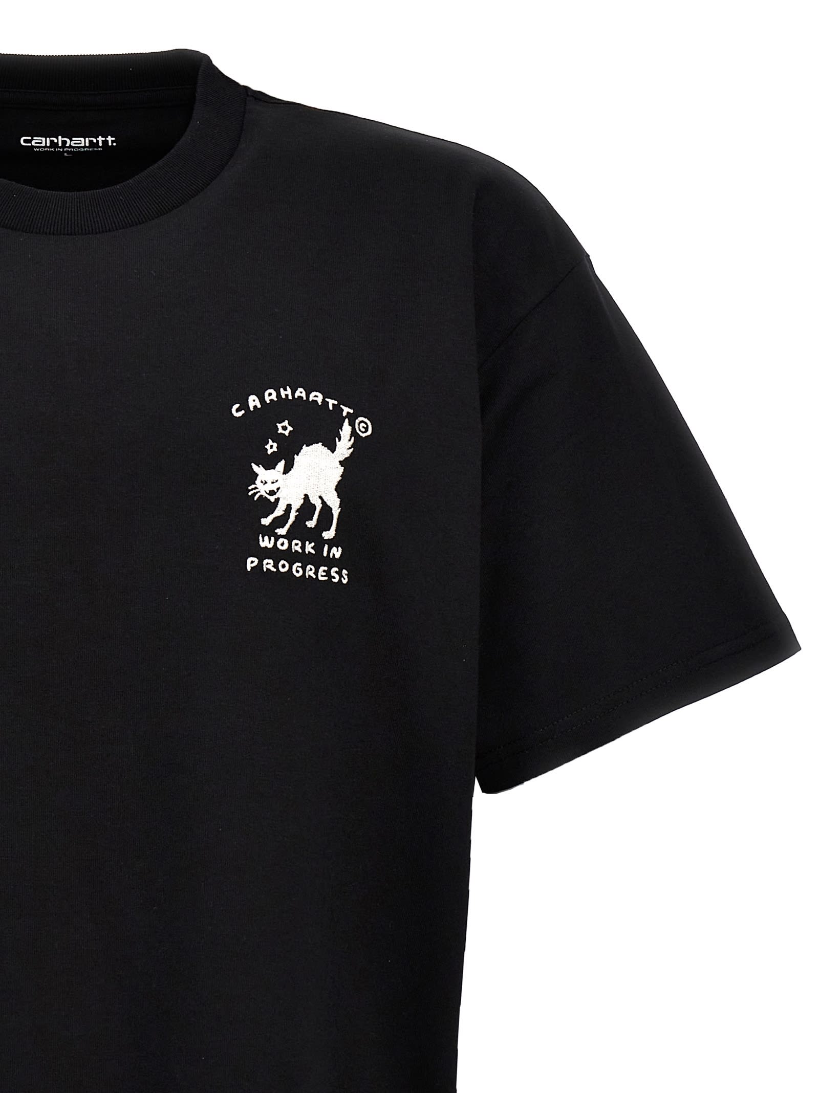 Shop Carhartt Icons T-shirt In White/black