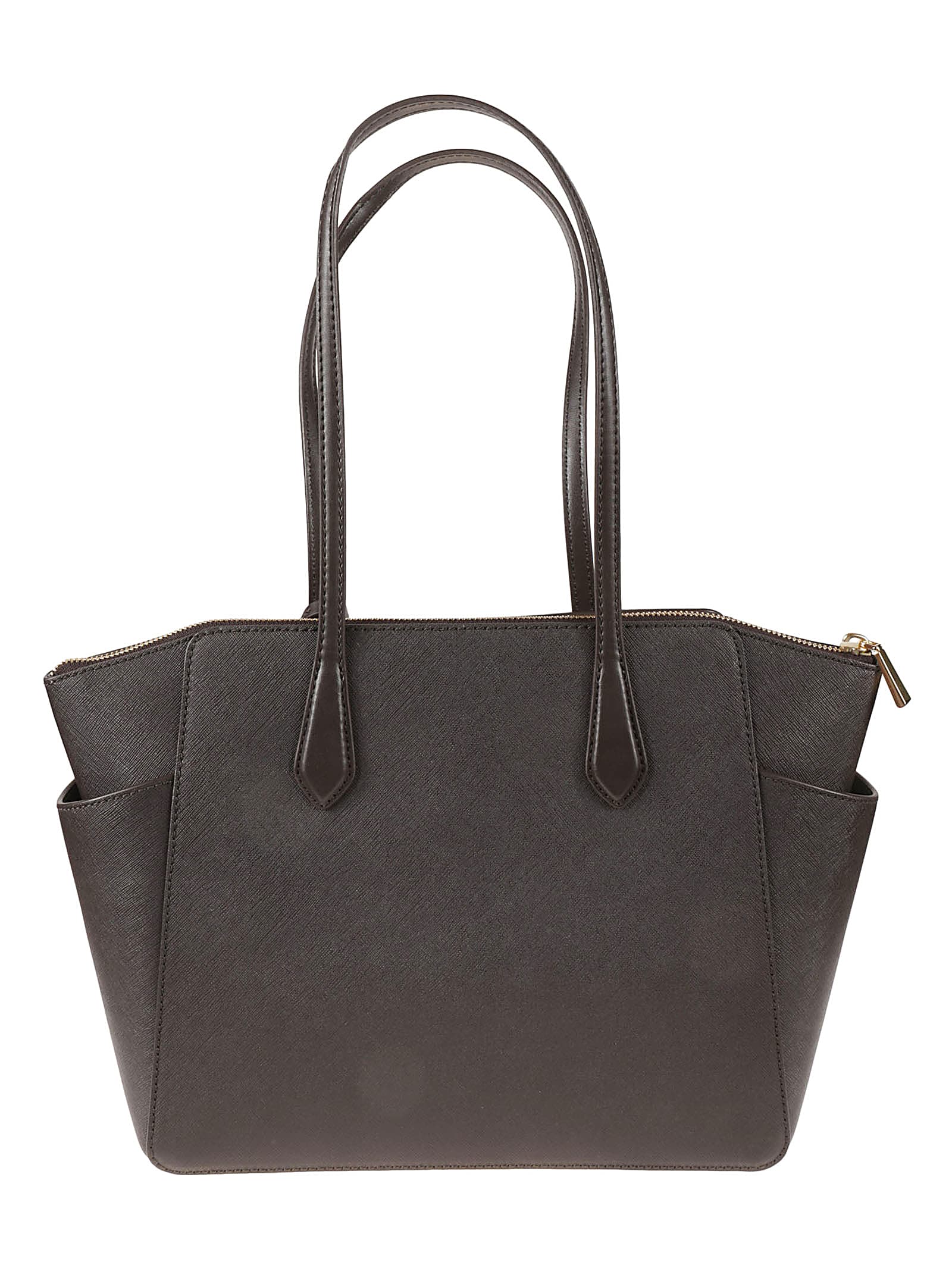 Shop Michael Kors Logo Classic Tote In Brown