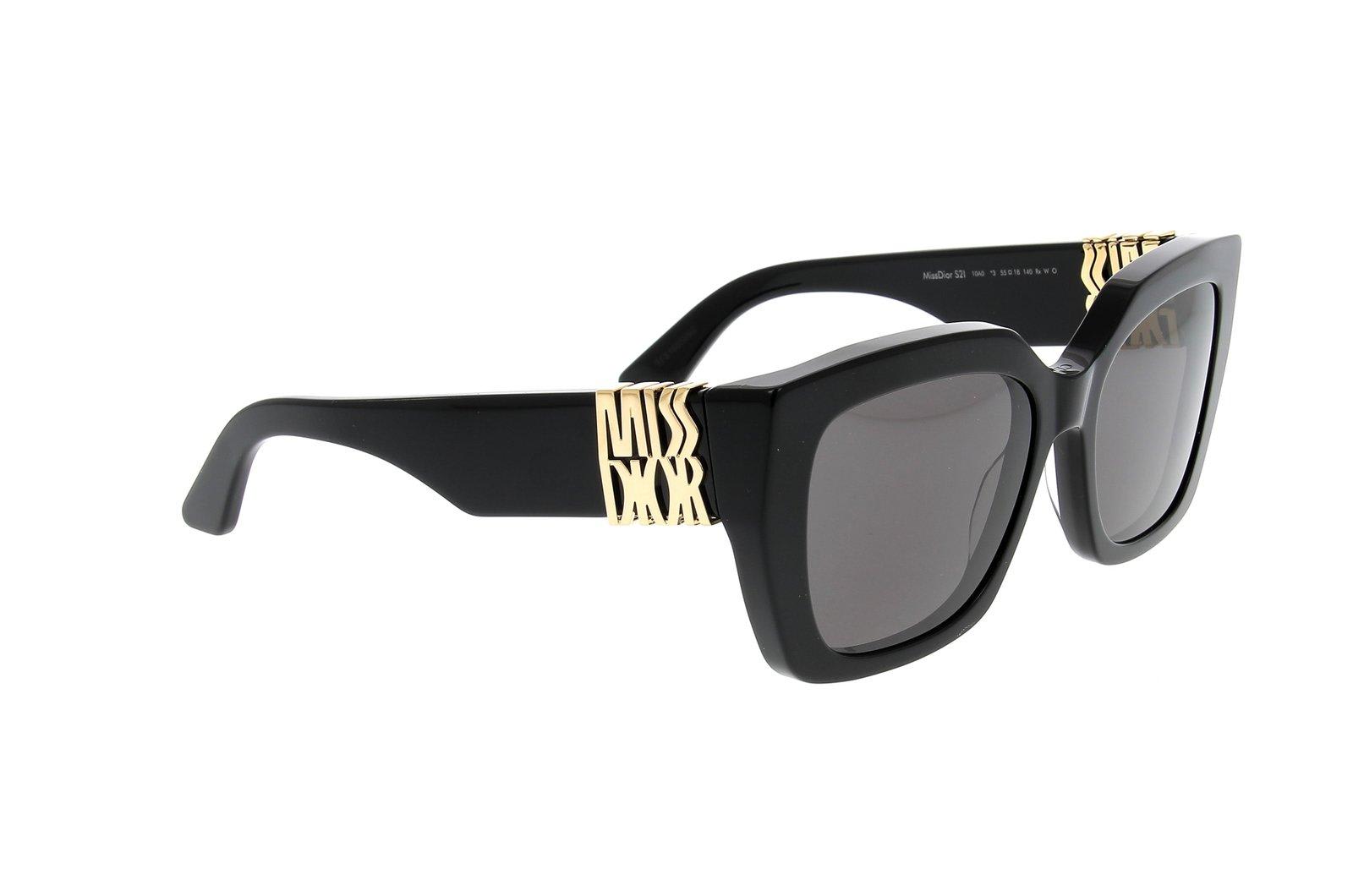 Dior Square-frame Sunglasses In 01a - Black