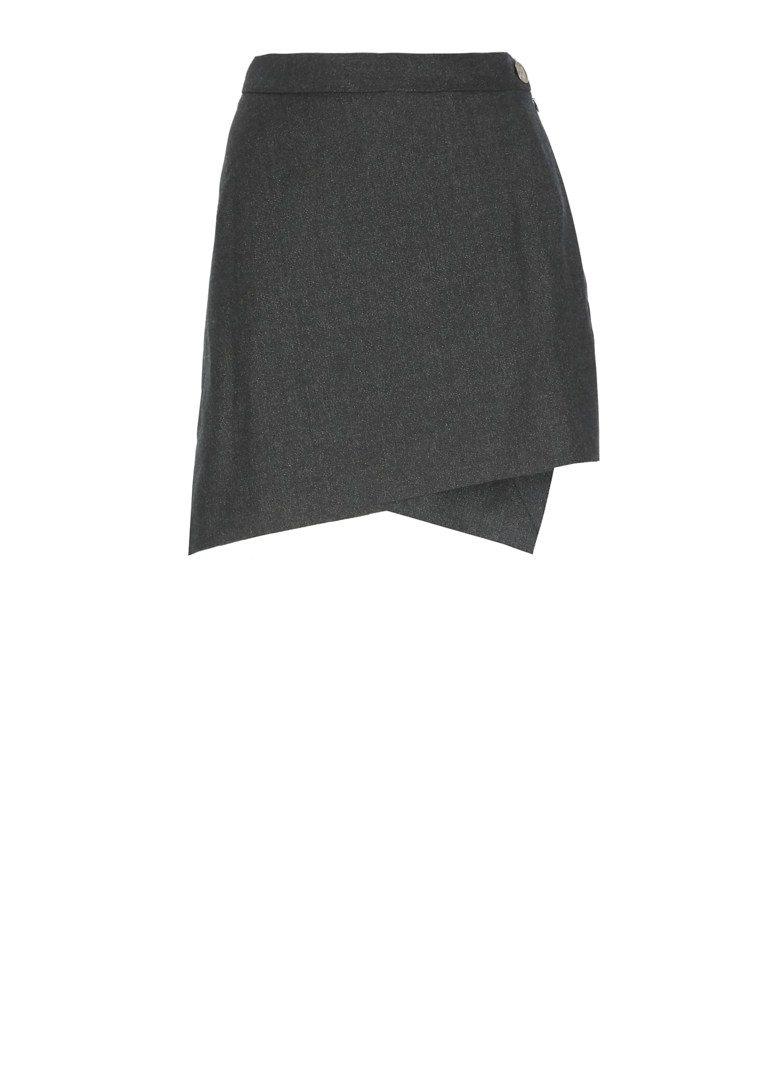 Vivienne Westwood Mini Infinity Skirt In Black