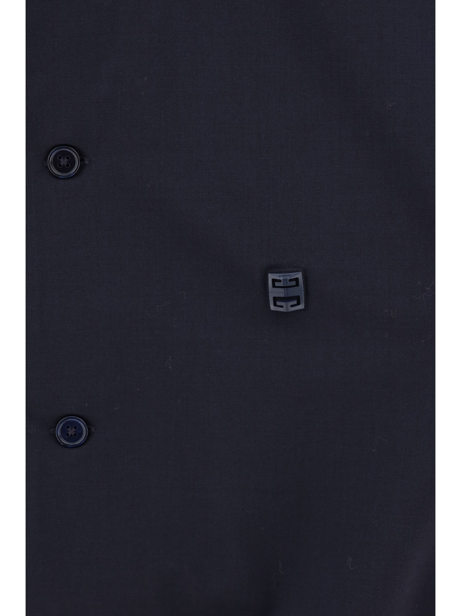 Shop Givenchy Shirt In Night Blue