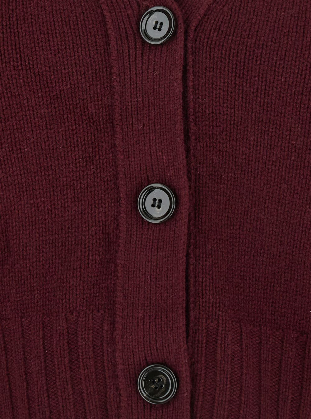 Allude Cardigan In Burgundy