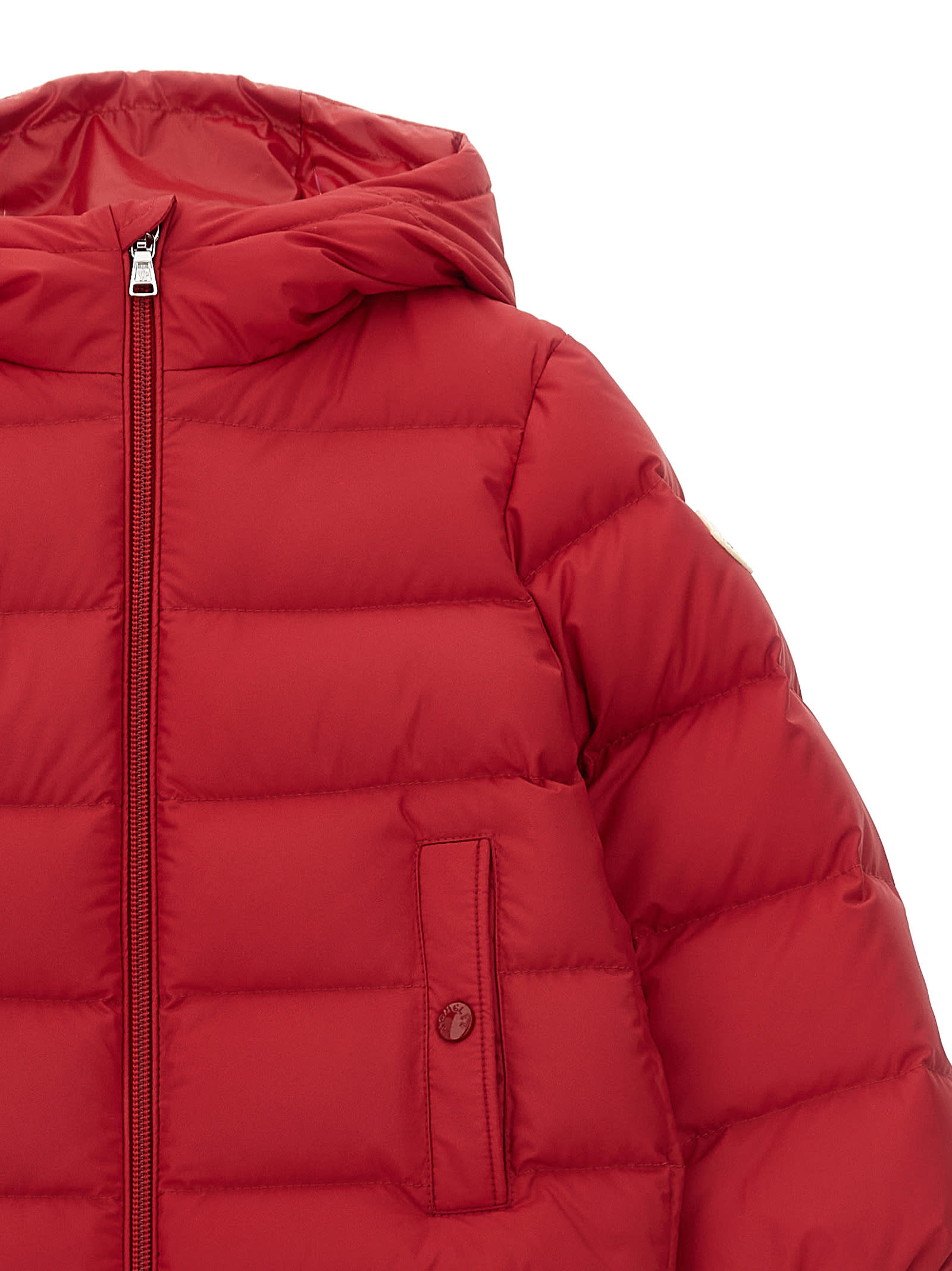 Moncler Taidu Down Jacket In Red