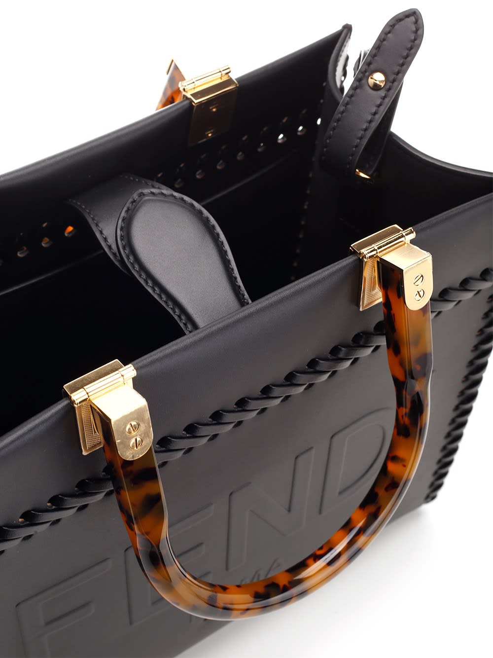 Fendi Sunshine medium leather tote bag PZ - 2023