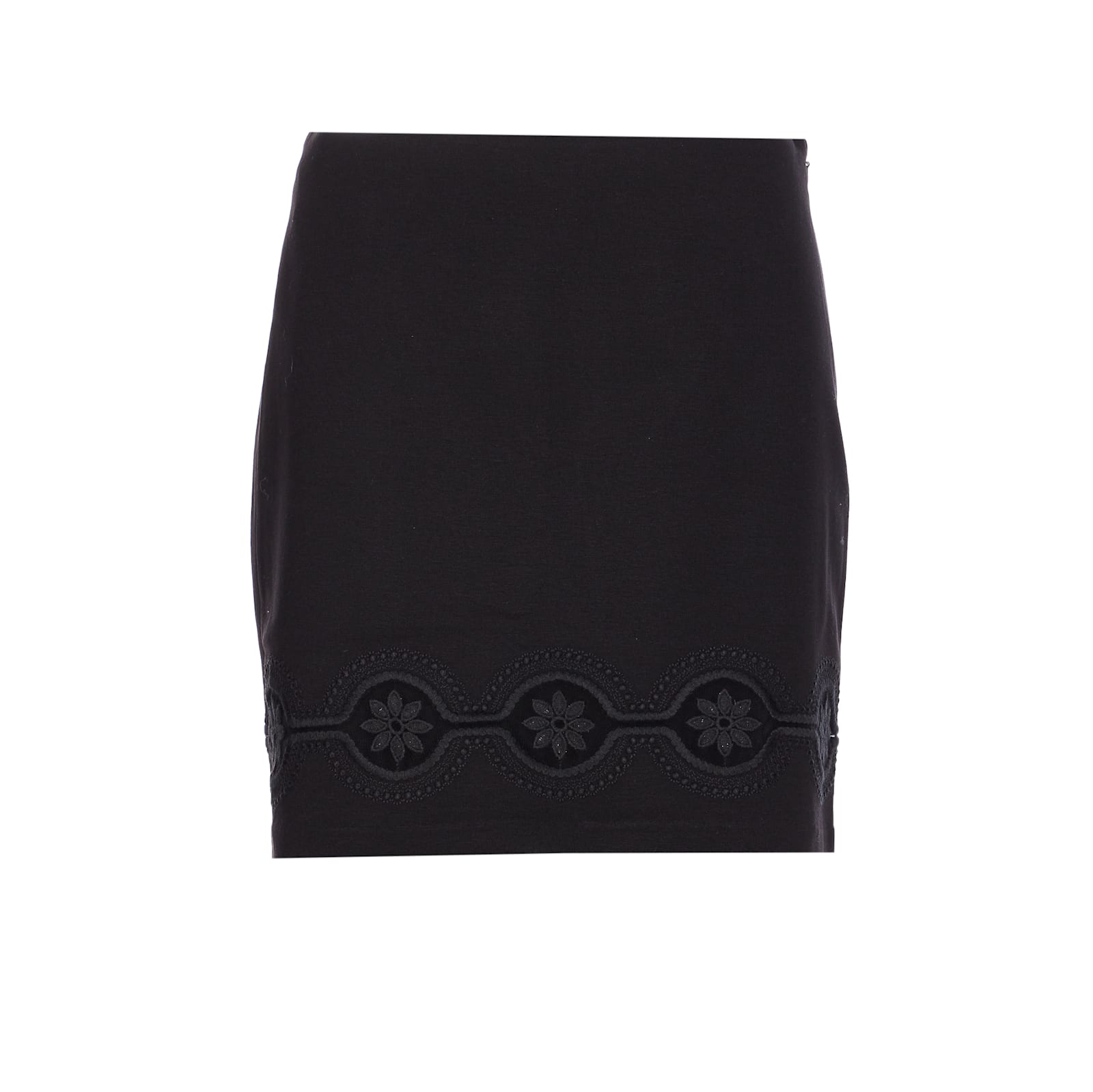 Twinset Mini Skirt In Black