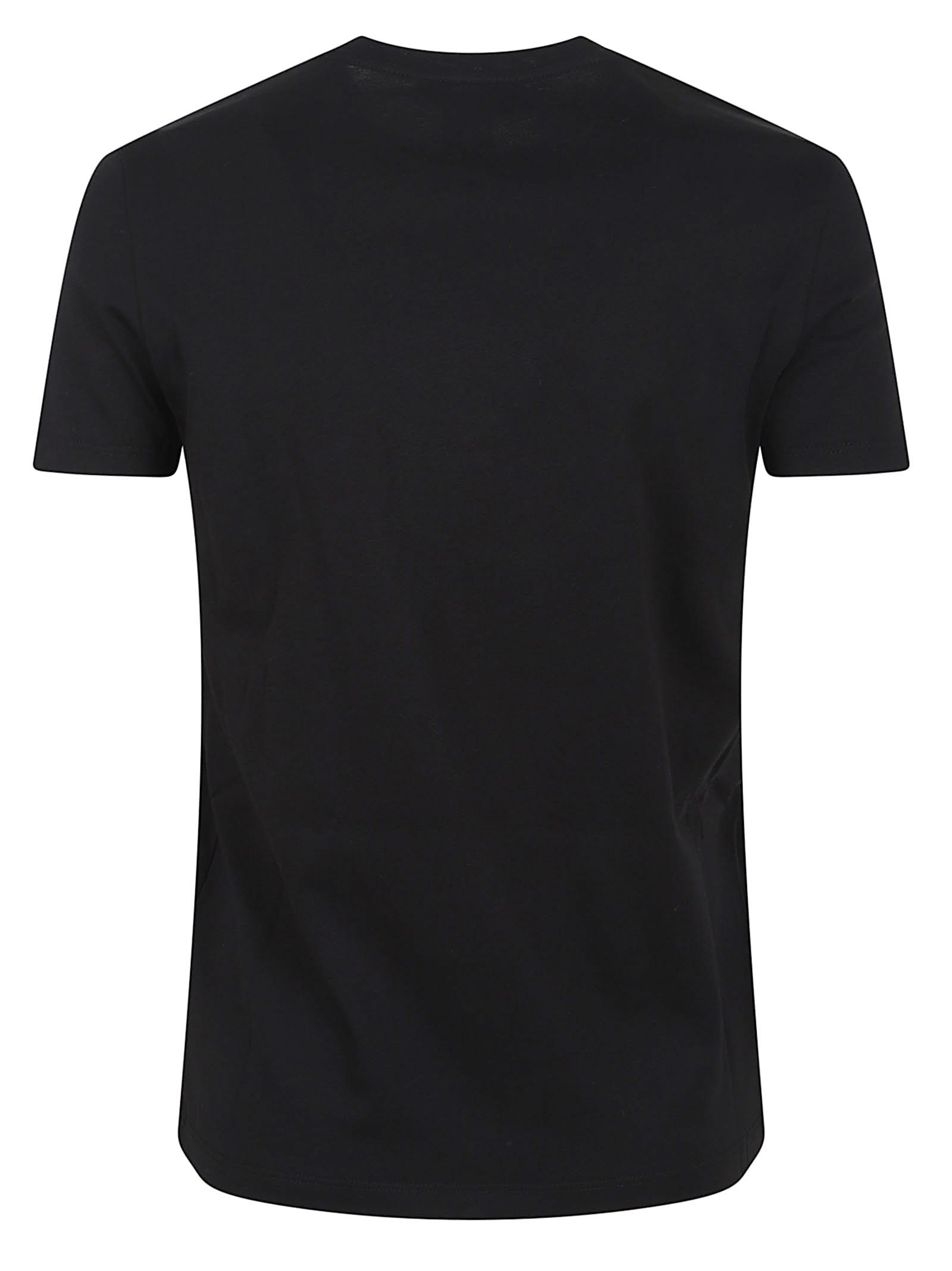 Ralph Lauren Holiday Bear-short Sleeve-t-shirt In Black