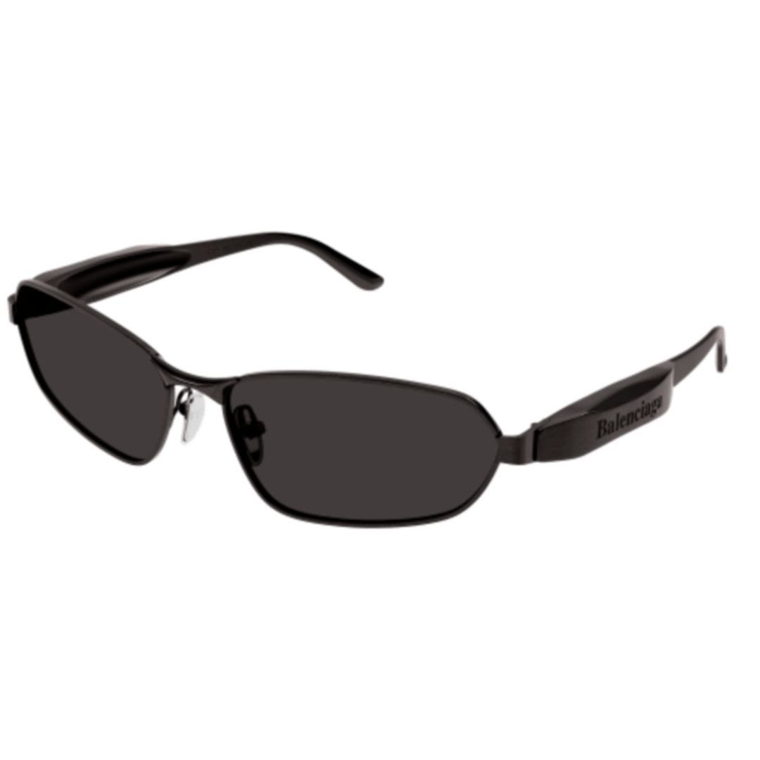 Balenciaga Bb0355s Linea Extreme 001 Grey Grey Sunglasses In Grey-grey-grey