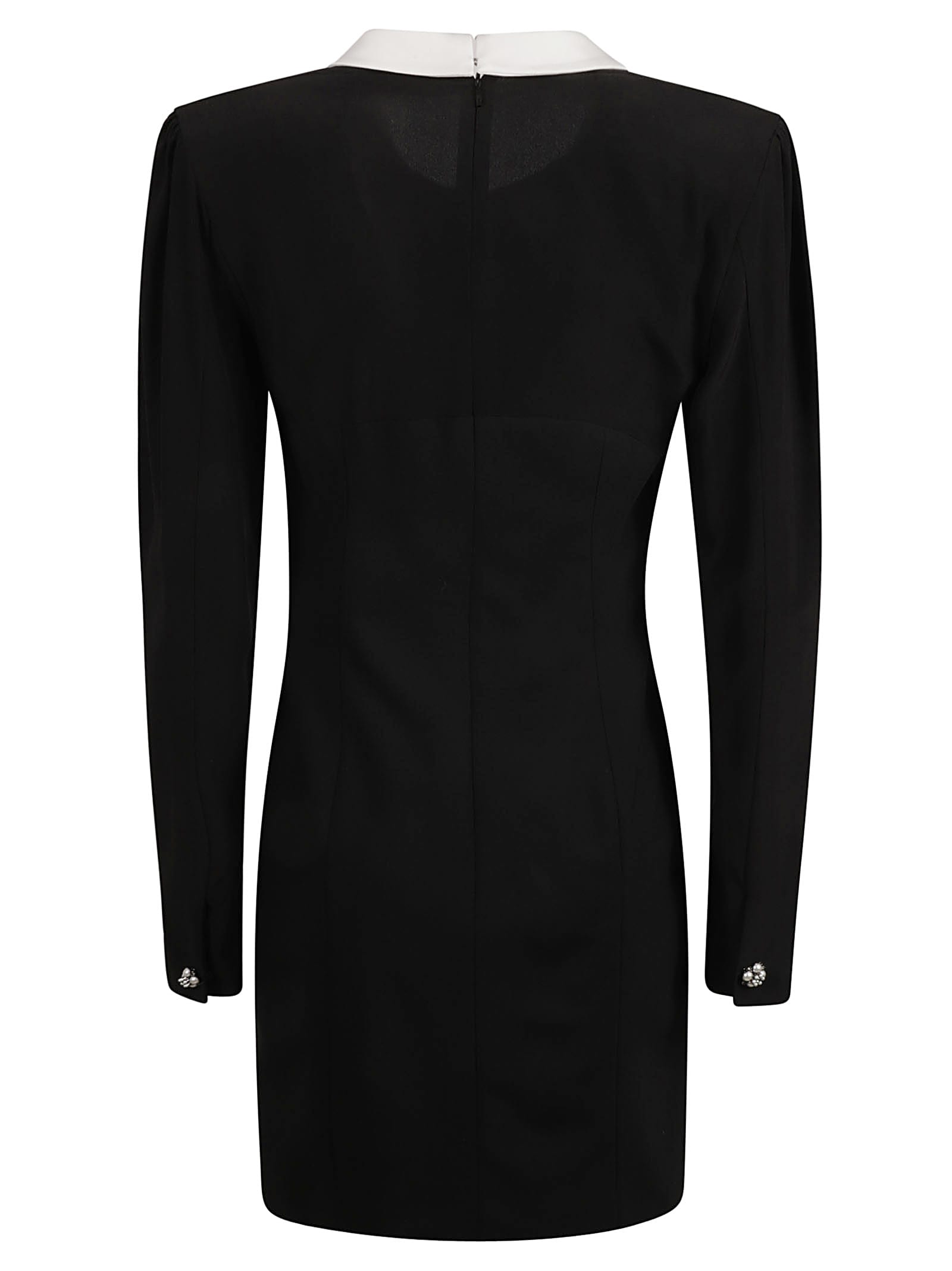 Shop Versace Cocktail Responsible Dress In Black