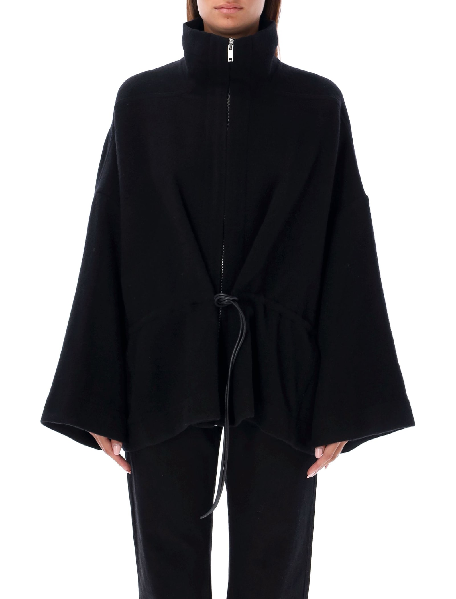 Shop Rick Owens Sail Jacket In Black