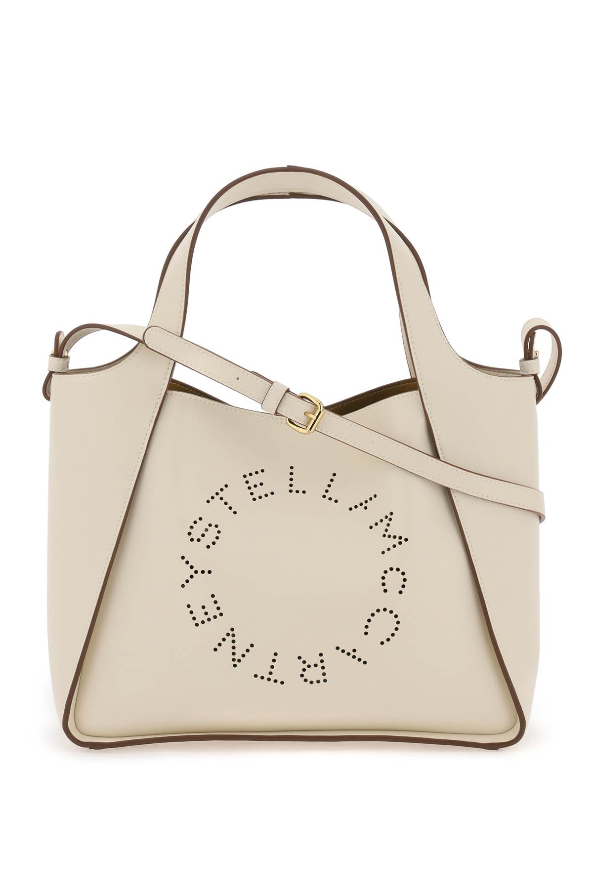 Stella Mccartney Stella Logo Tote Bag In Bianco