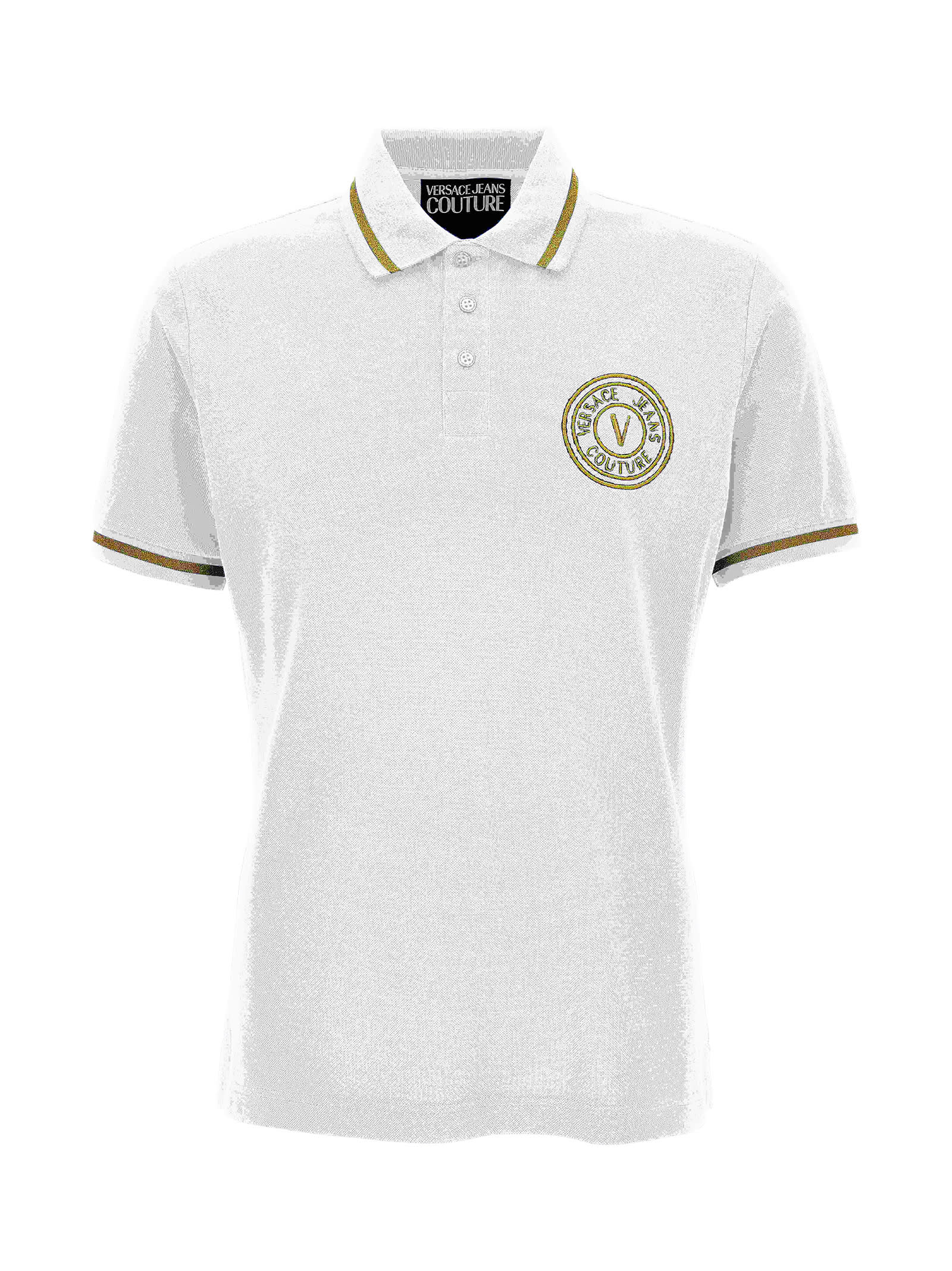 Versace Jeans Couture White Polo