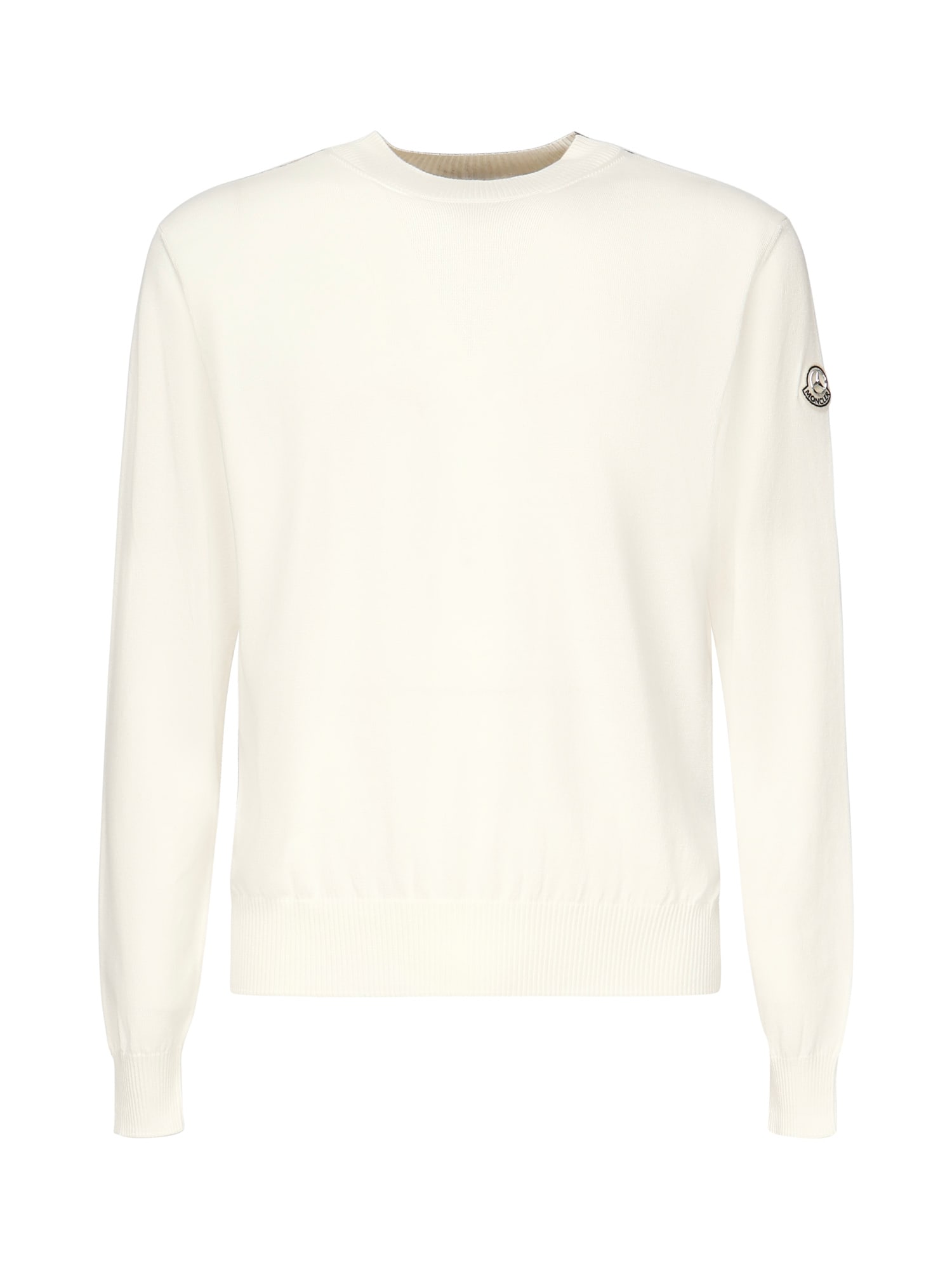 Moncler X Mercedes-benz By Nigo Logo Sweater In White