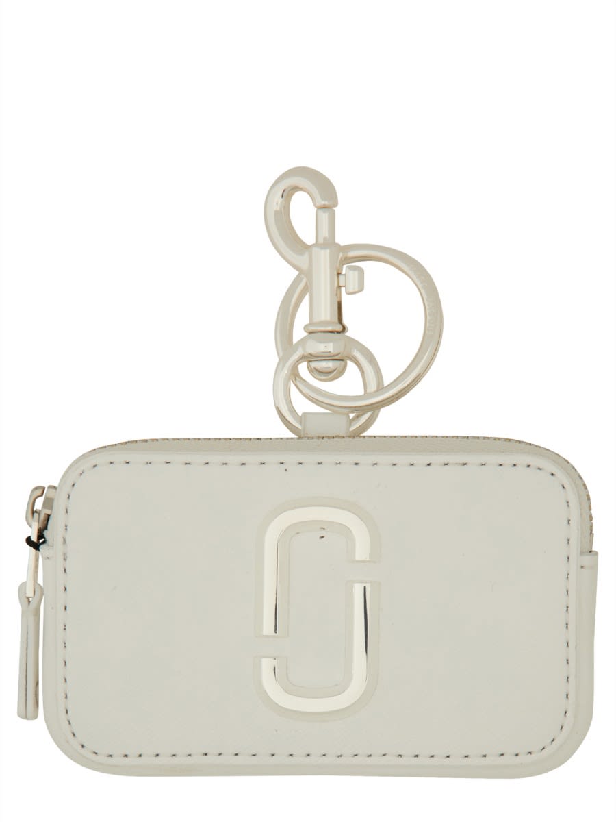 Shop Marc Jacobs Charm The Nano Snapshot In White