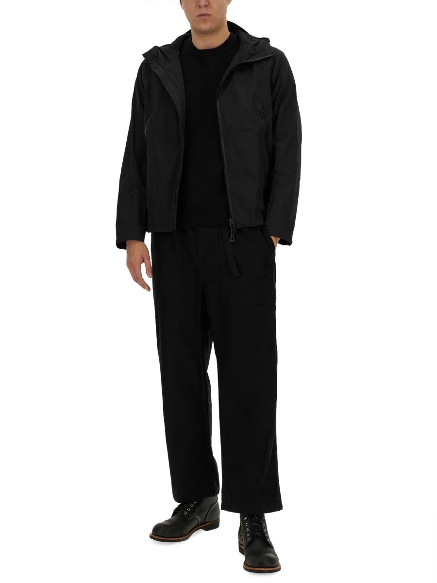 Shop Jg1 Hooded Jacket In Black