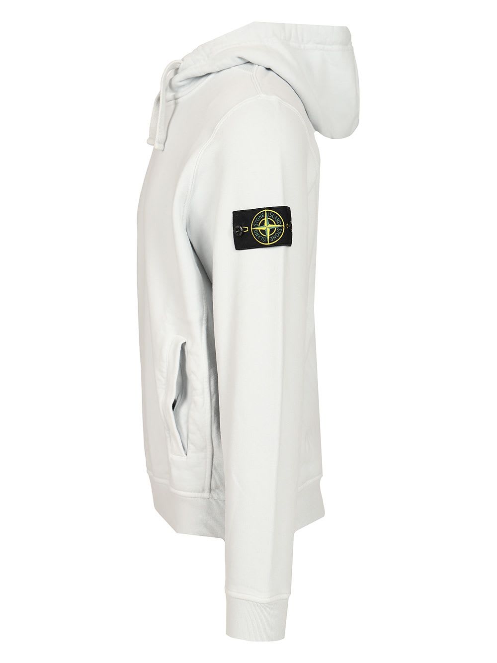 Stone Island Organic Cotton Hoodie In Multi