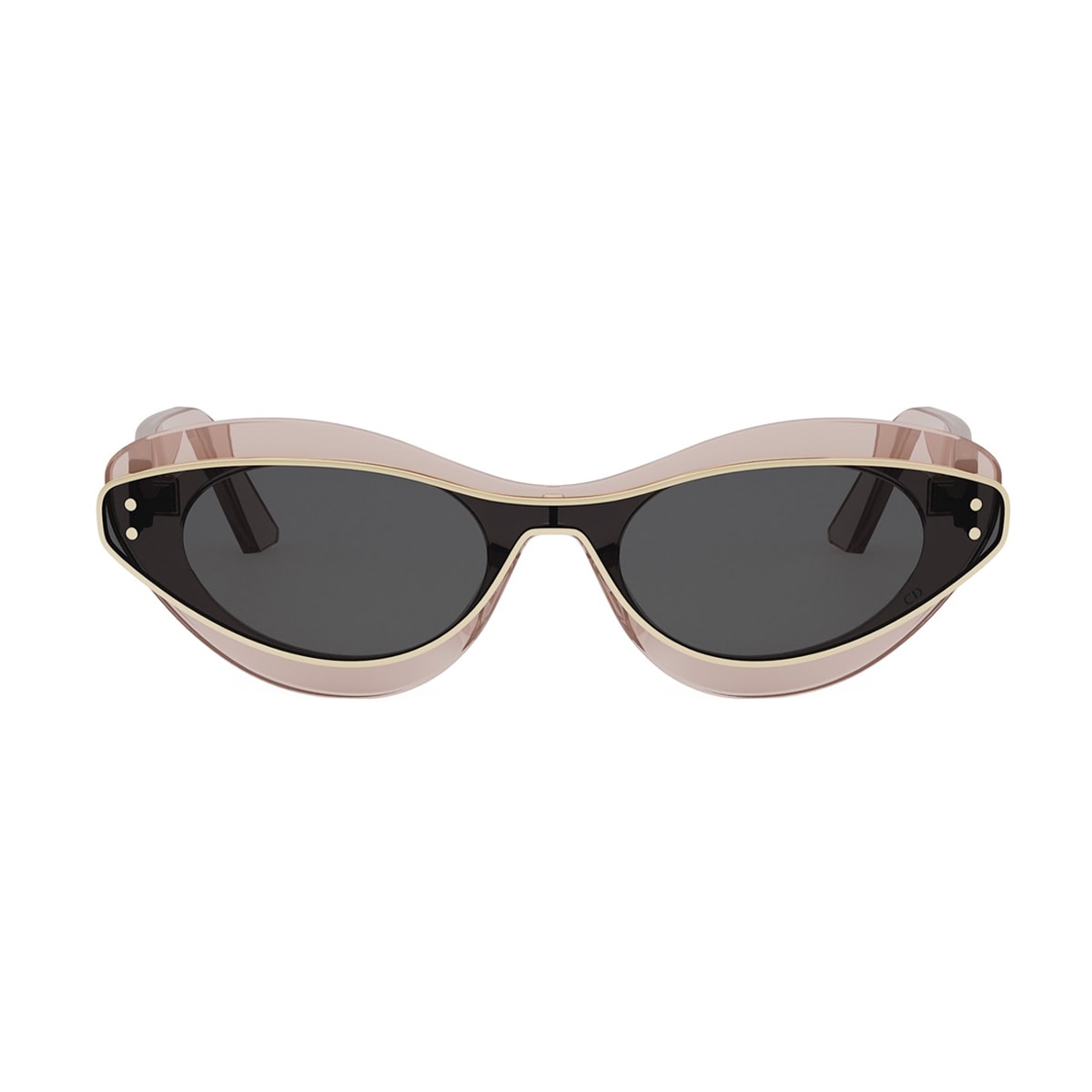 Diormeteor B1i 40a0 Rosa Trasparente Sunglasses