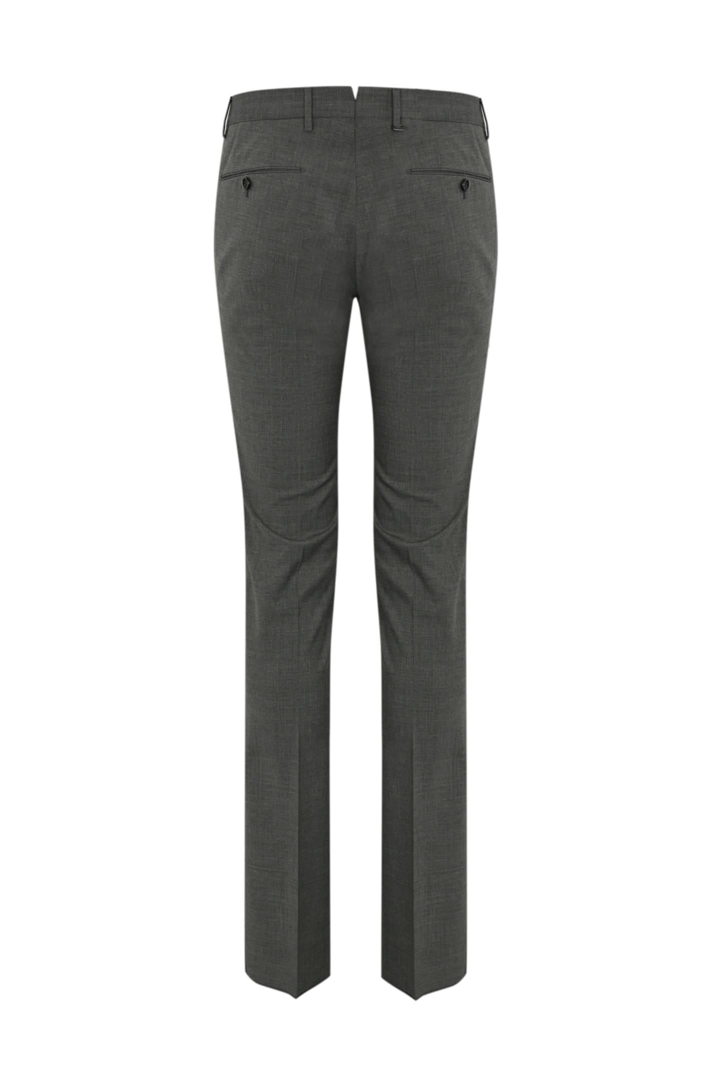 Pt Torino Tailored S-slim Trousers In Grigio Medio