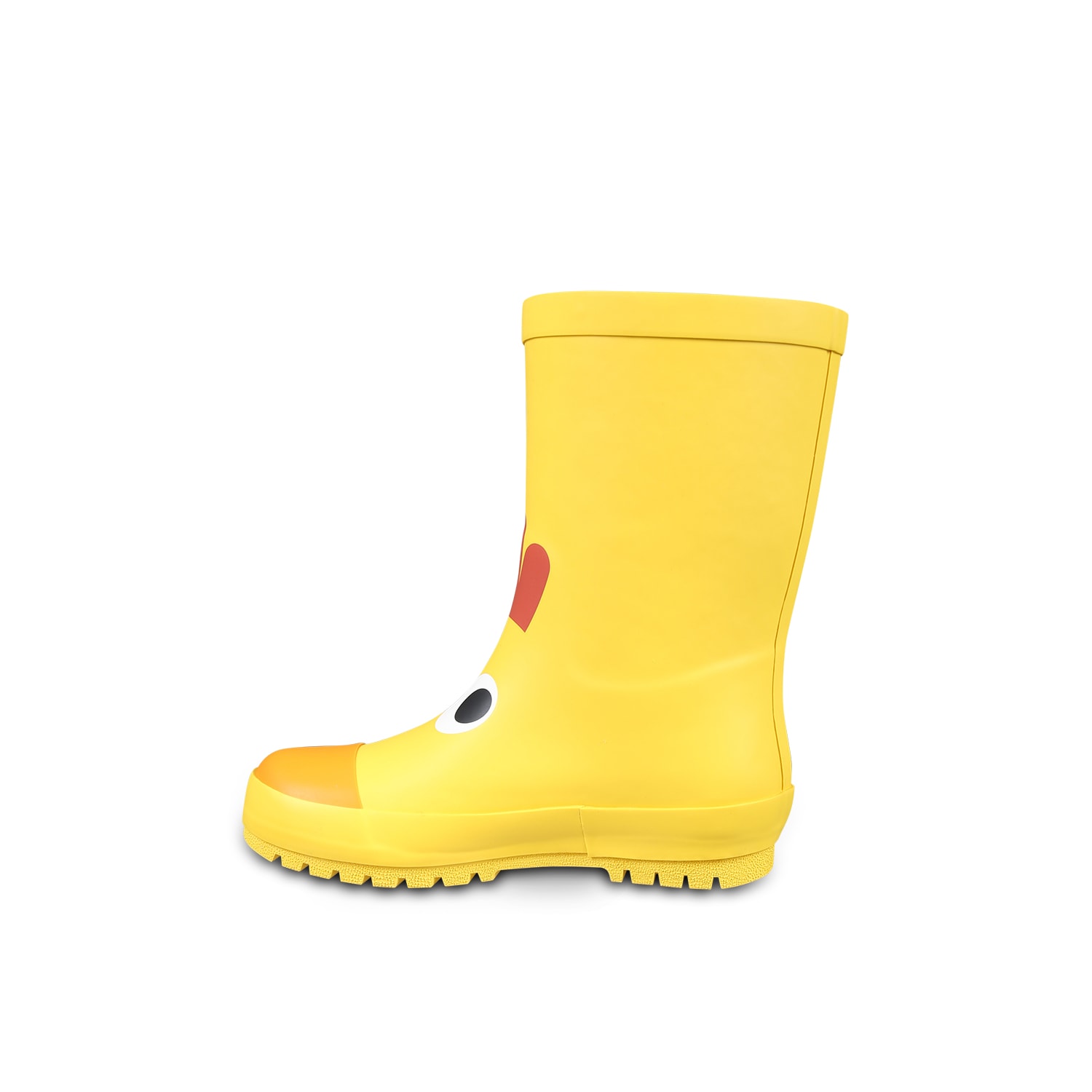 Stella Mccartney Yellow Rain Boots For Boy With Rooster In Yellow