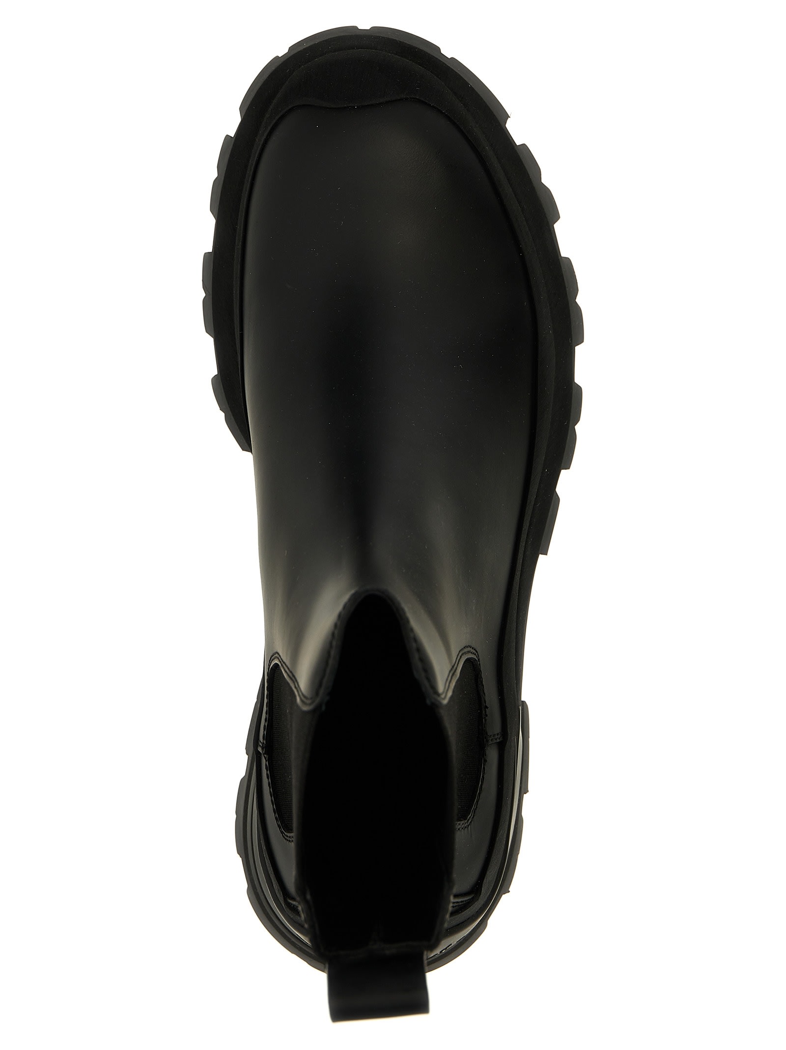 Shop Alexander Mcqueen Wander Ankle Boots In Black