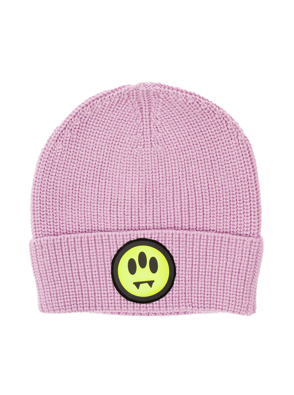 Pink Wool Hat With Logo Barrow Woman