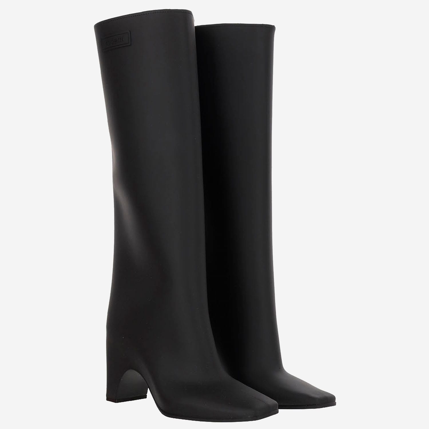 Shop Coperni High Rubber Boots In Black