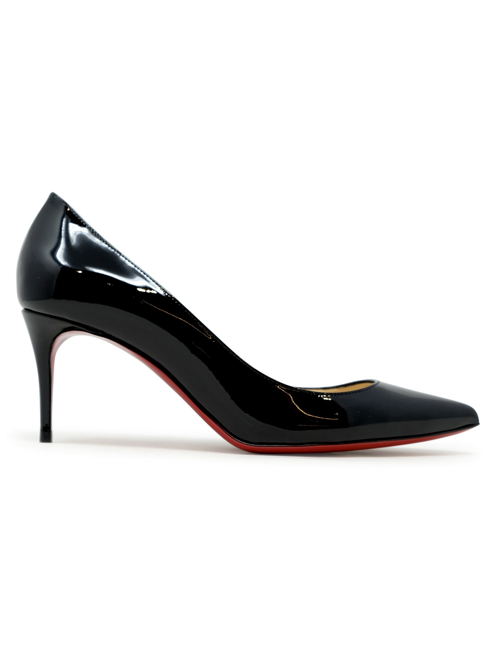 Black Patent Kate 70 Pumps