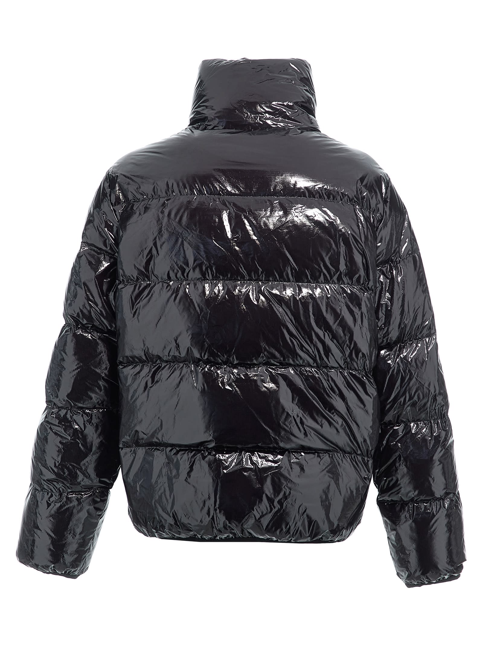 Shop Dsquared2 Ultra Light Down Down Jacket In Black