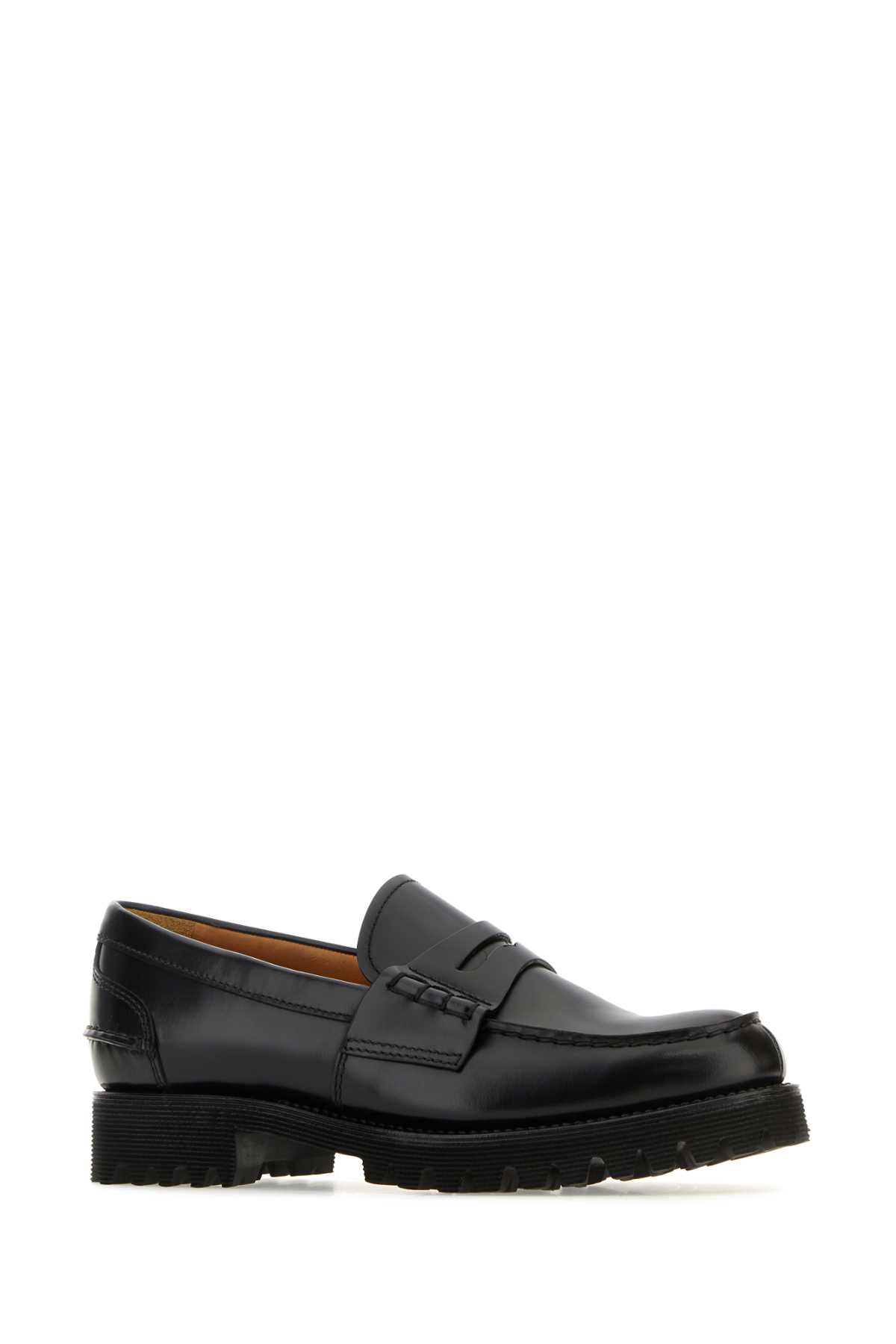 Church's Black Leather Pembrey Loafers
