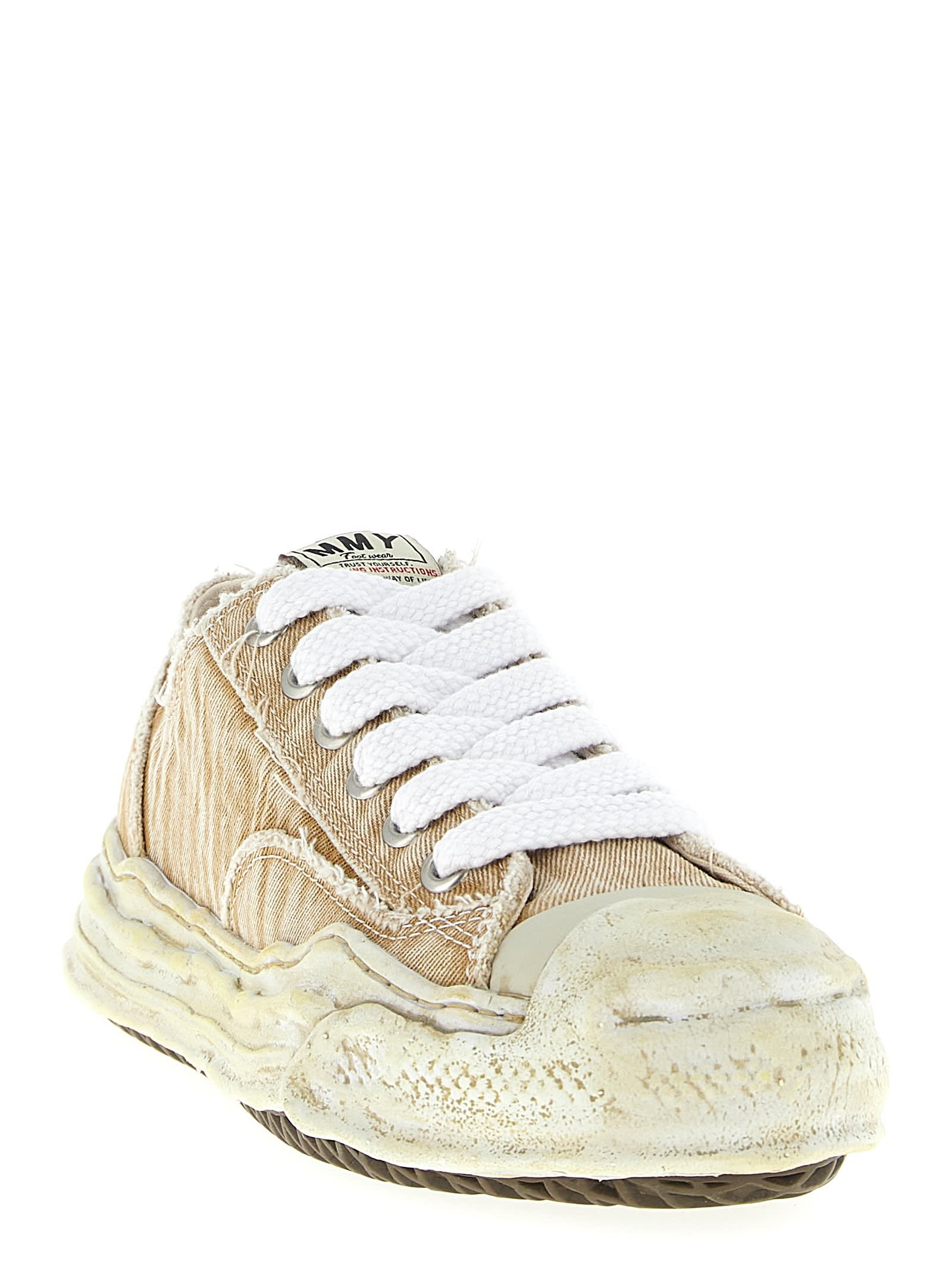 Miharayasuhiro Hank Sneakers In Nude