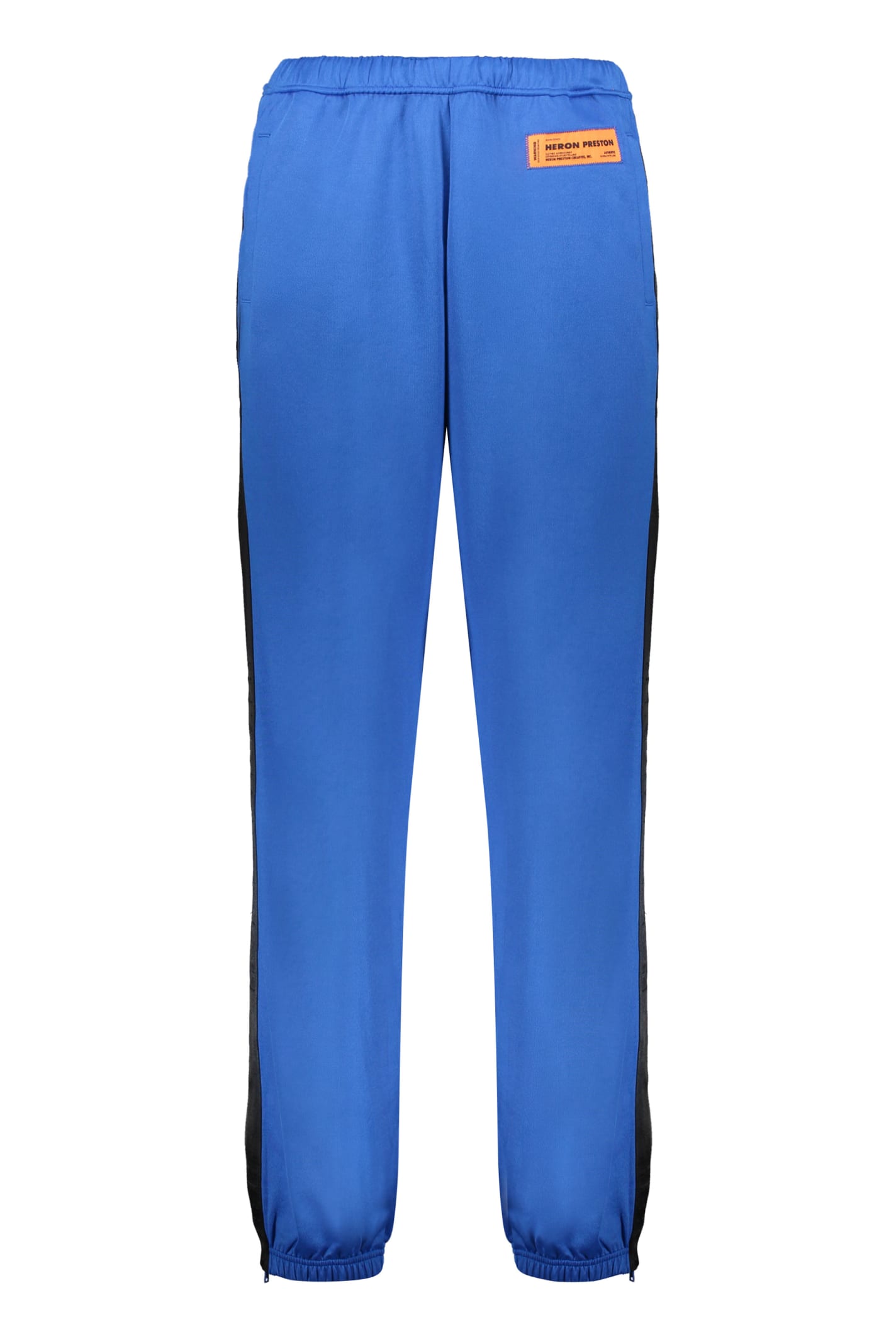 Shop Heron Preston Logoed Side Stripes Track-pants In Blue