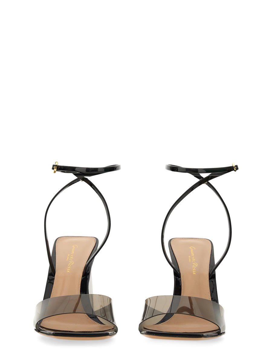 Shop Gianvito Rossi Cosmic Sandal 85 In Black