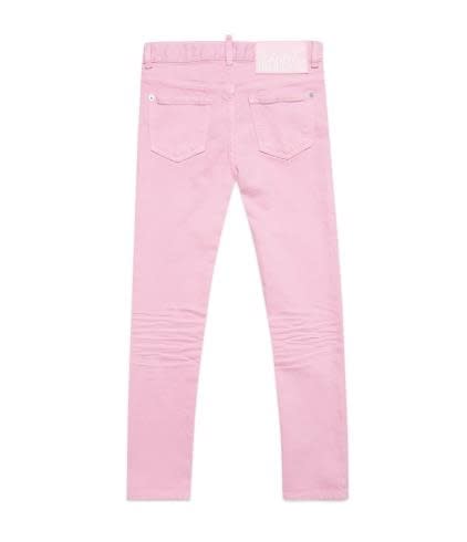 Shop Dsquared2 Twiggy Straight Jeans In Pink