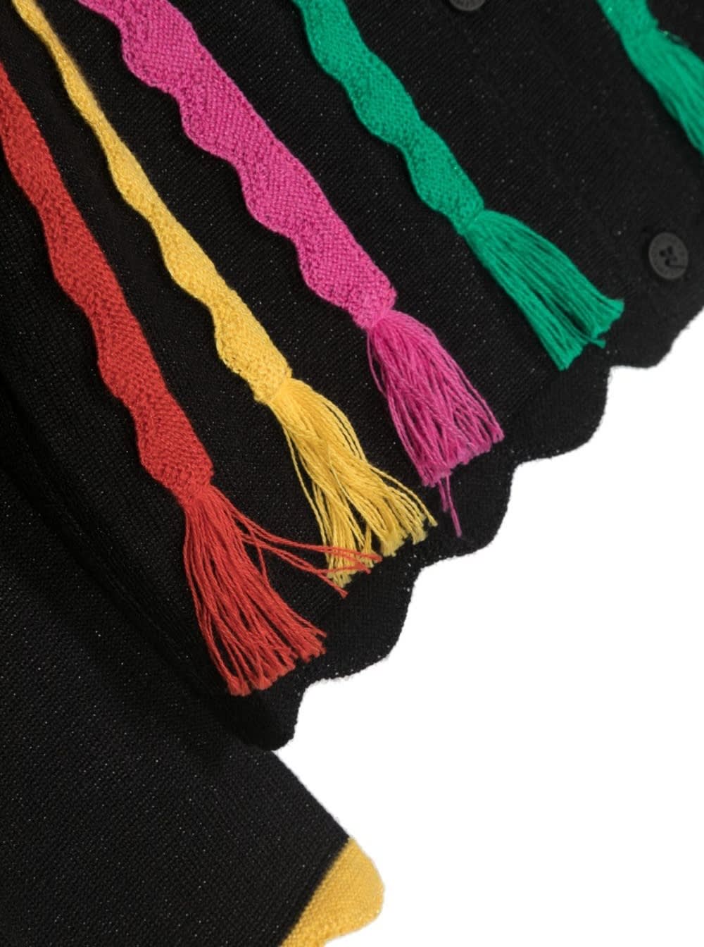 Shop Stella Mccartney Knit Cardigan In Black