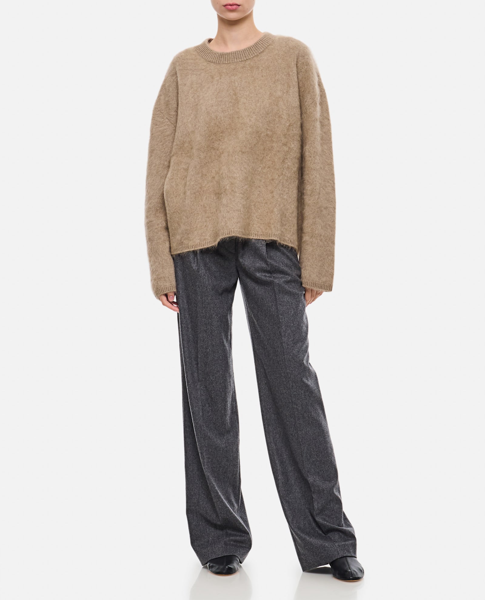 LOULOU STUDIO JUNO WOOL PANTS 