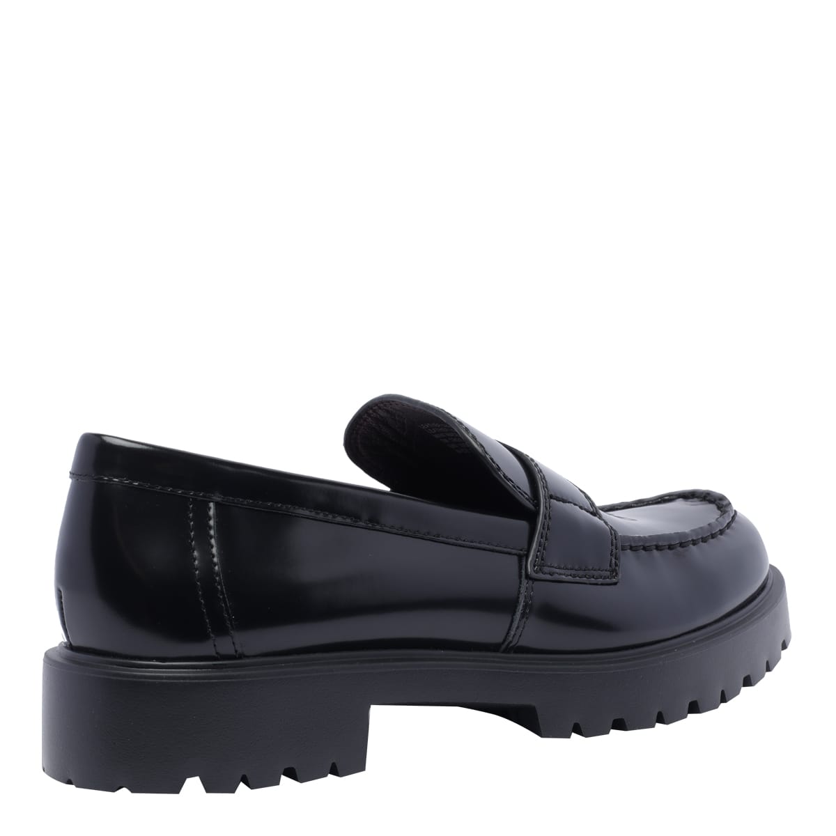 Shop Tory Burch Classic Lug Loafers In Black