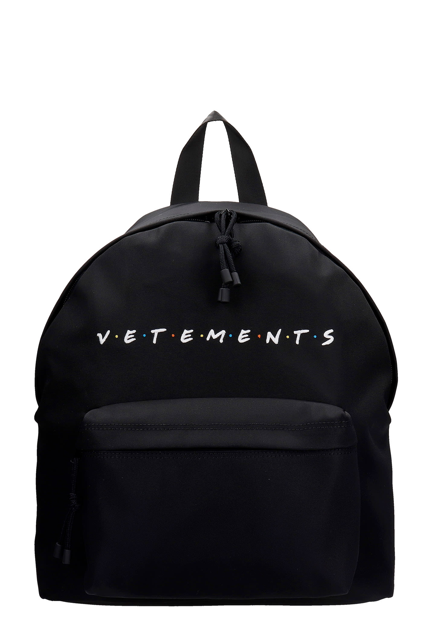VETEMENTS Backpack In Black Polyester