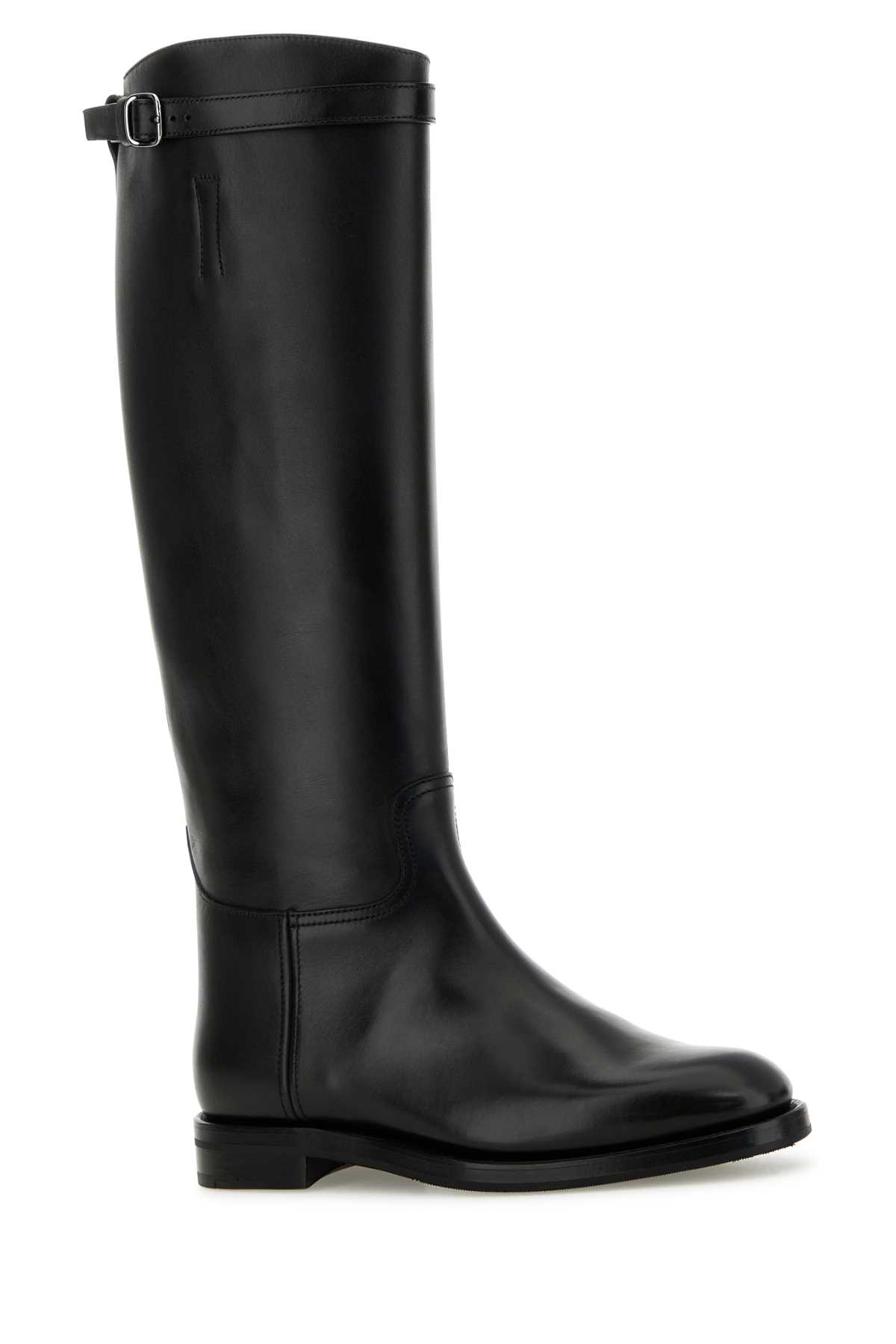 Shop Church's Black Leather Michelle Boots