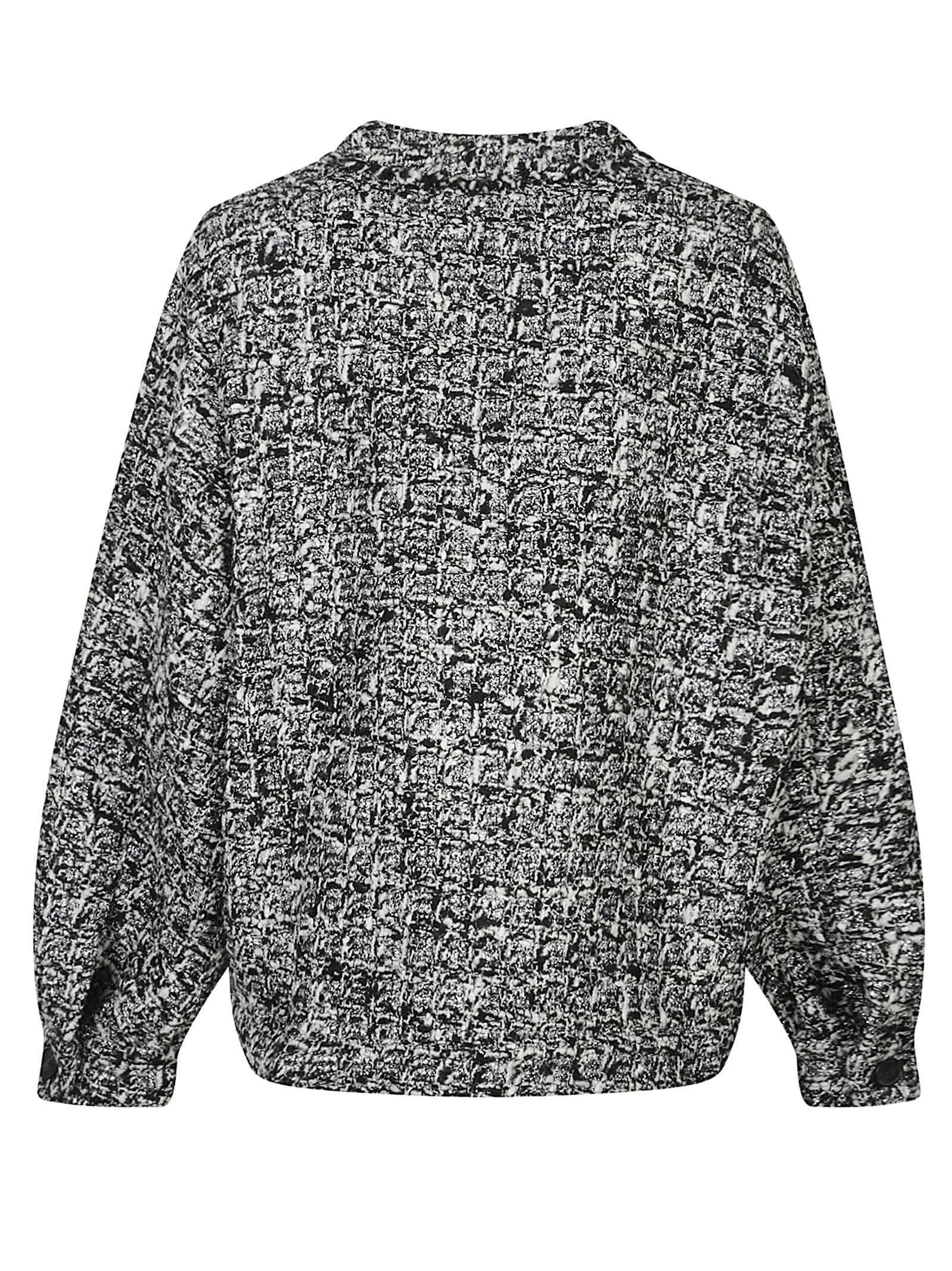 Iro Hassia Tweed Bomber Jacket In Gray