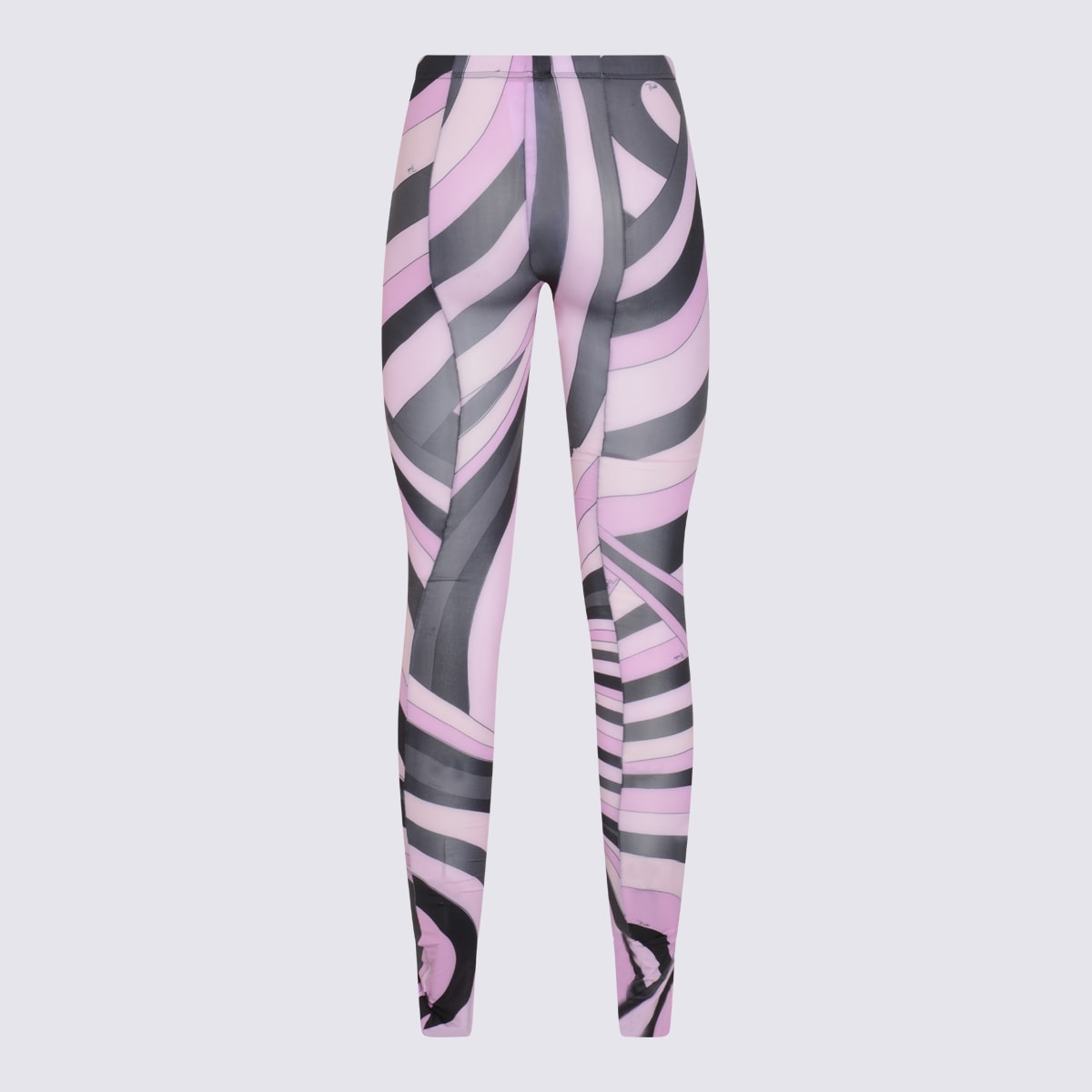 Pucci Pink And Black Silk Socks - Pucci - Modalova